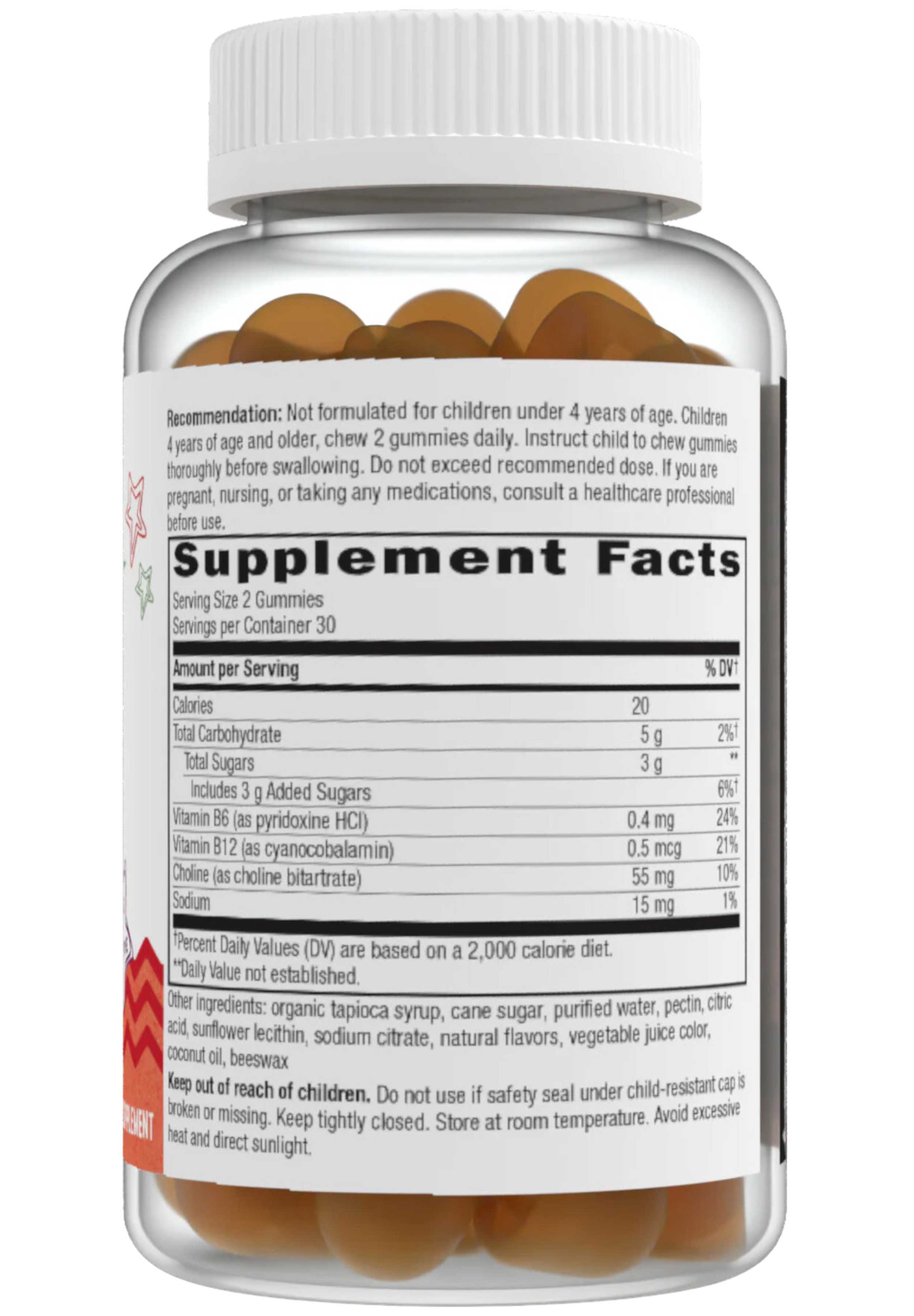 Nature's Way Brain Builder Gummies for Kids Ingredients