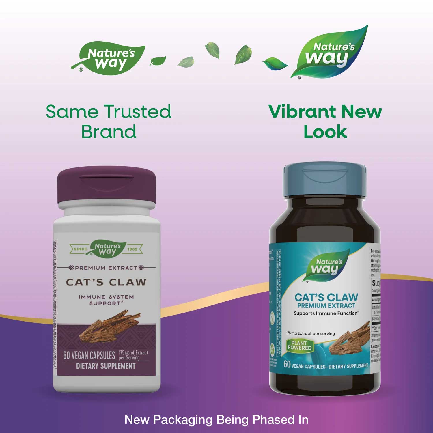 Nature's Way Cat's Claw Premium Extract New Look