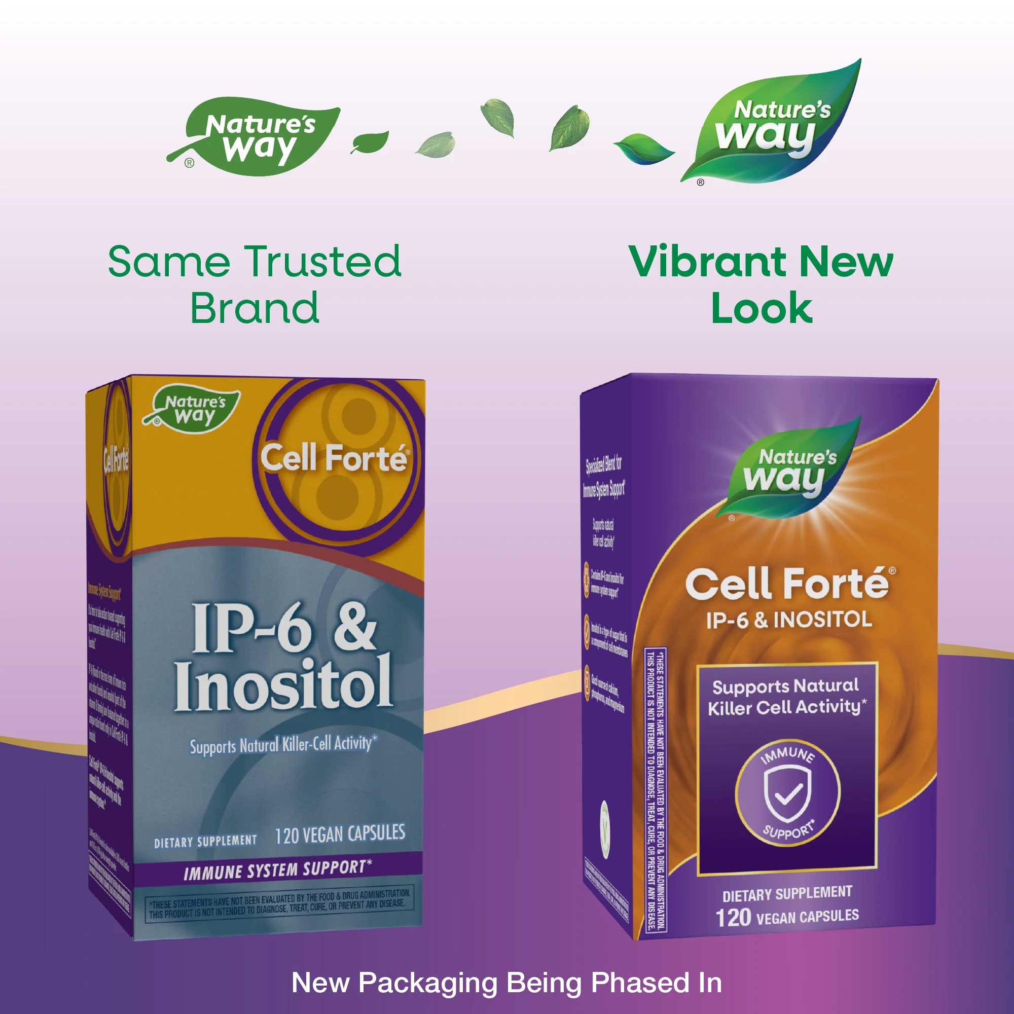Nature's Way Cell Forté IP-6 & Inositol (Formerly Enzymatic Therapy Cell Forté IP-6 & Inositol) New Look