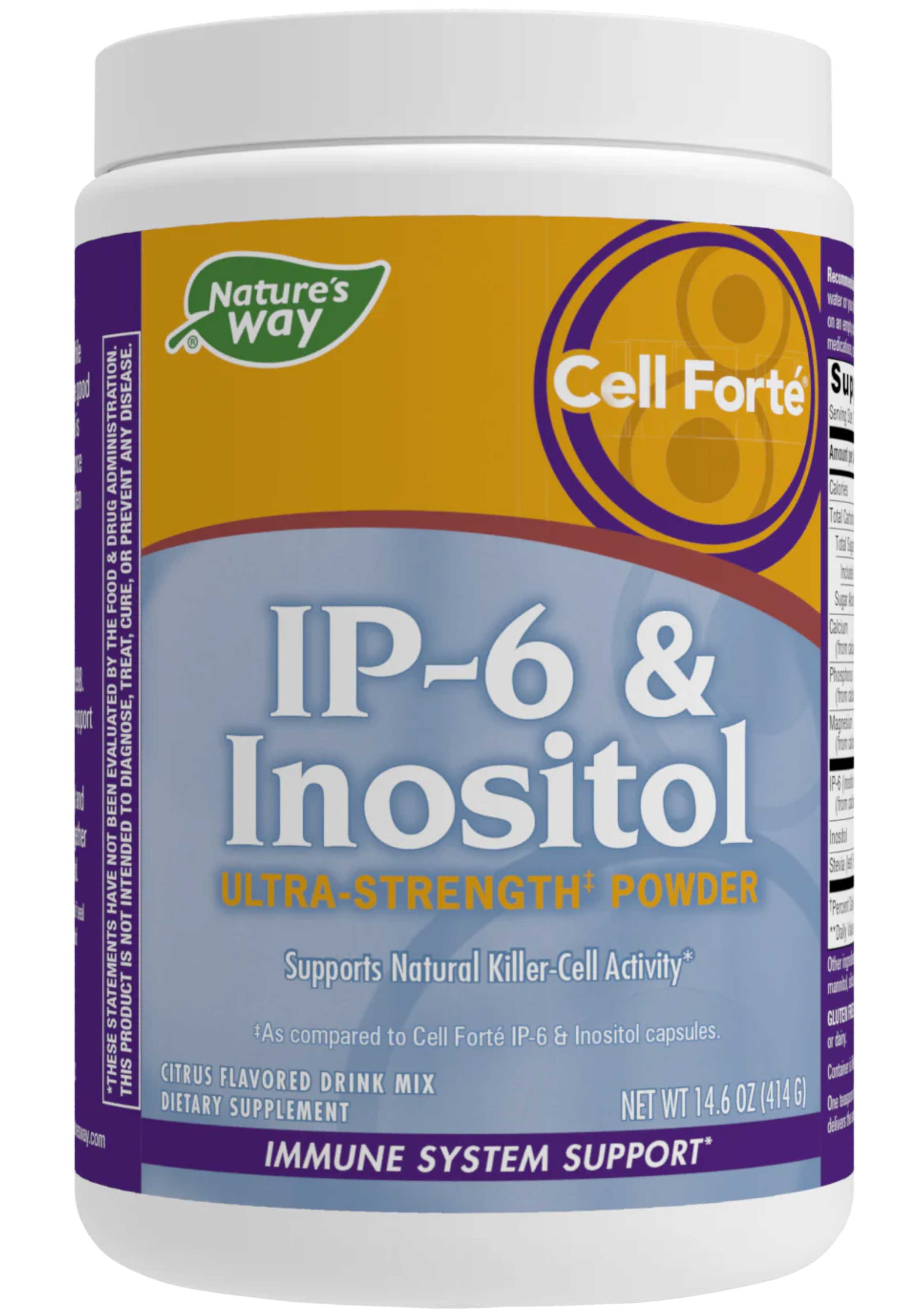 Nature's Way Cell Forté IP-6 & Inositol (Formerly Enzymatic Therapy Cell Forté IP-6 & Inositol) 