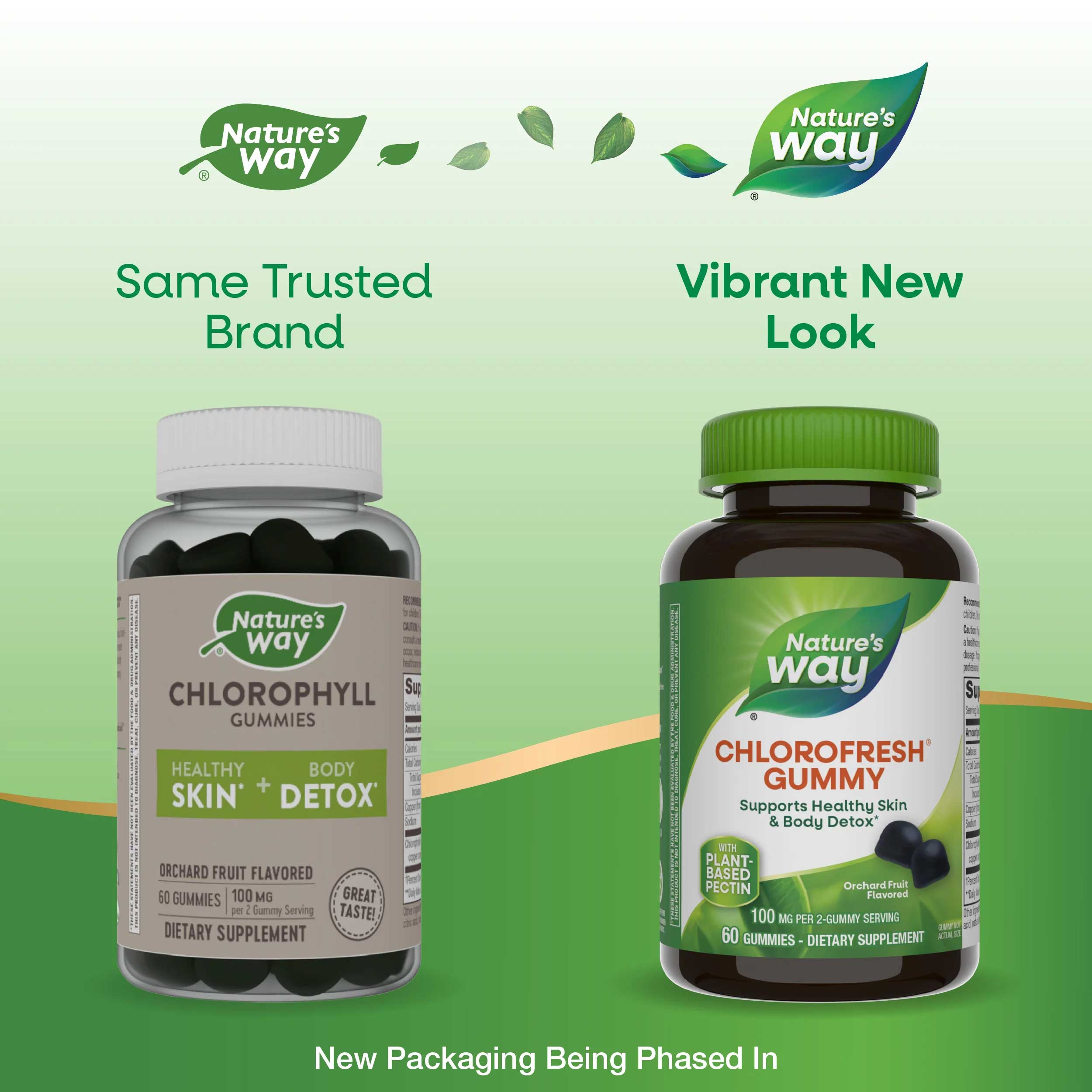 Nature's Way Chlorofresh Gummy New Look
