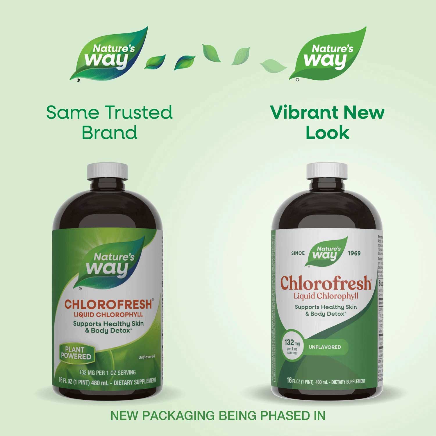Nature's Way Chlorofresh Liquid (Unflavored) New Look