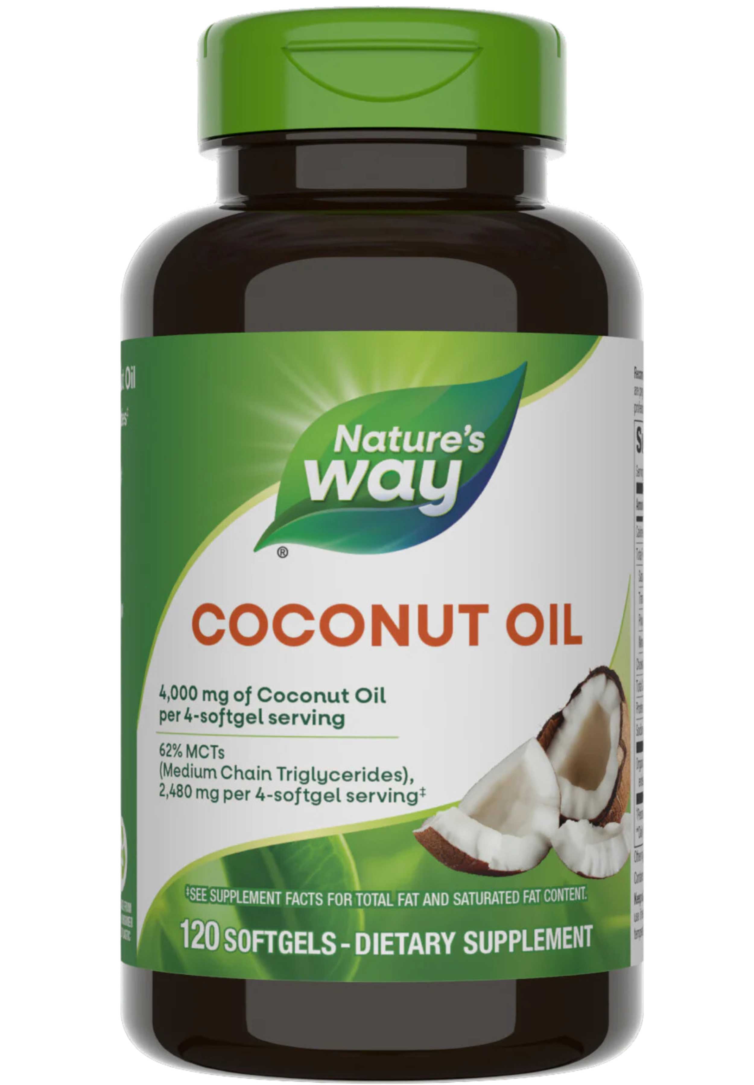 Nature's Way Coconut Oil 4000 mg