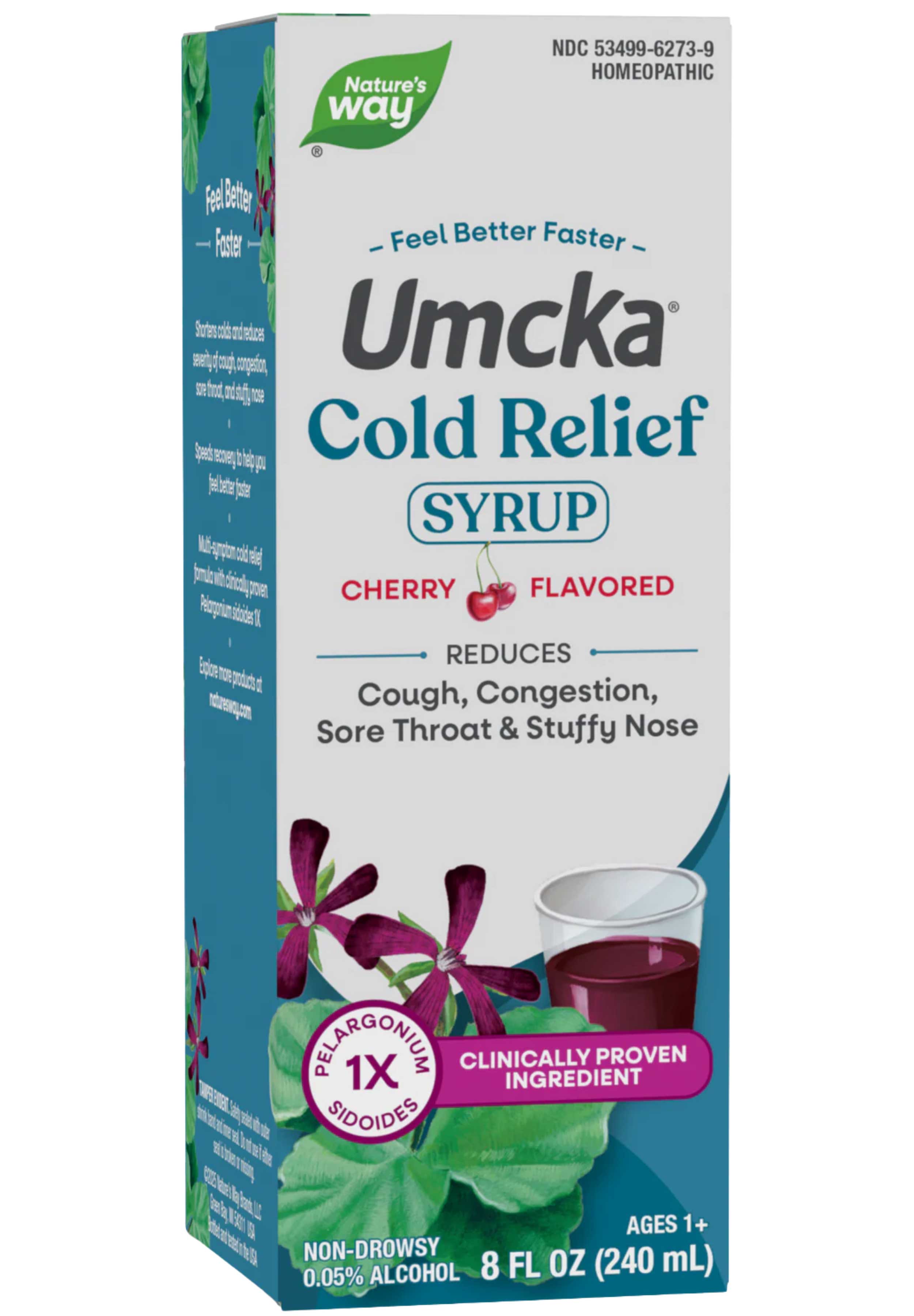 Nature's Way Cold Relief (Formerly Umcka ColdCare) Syrup (Cherry)