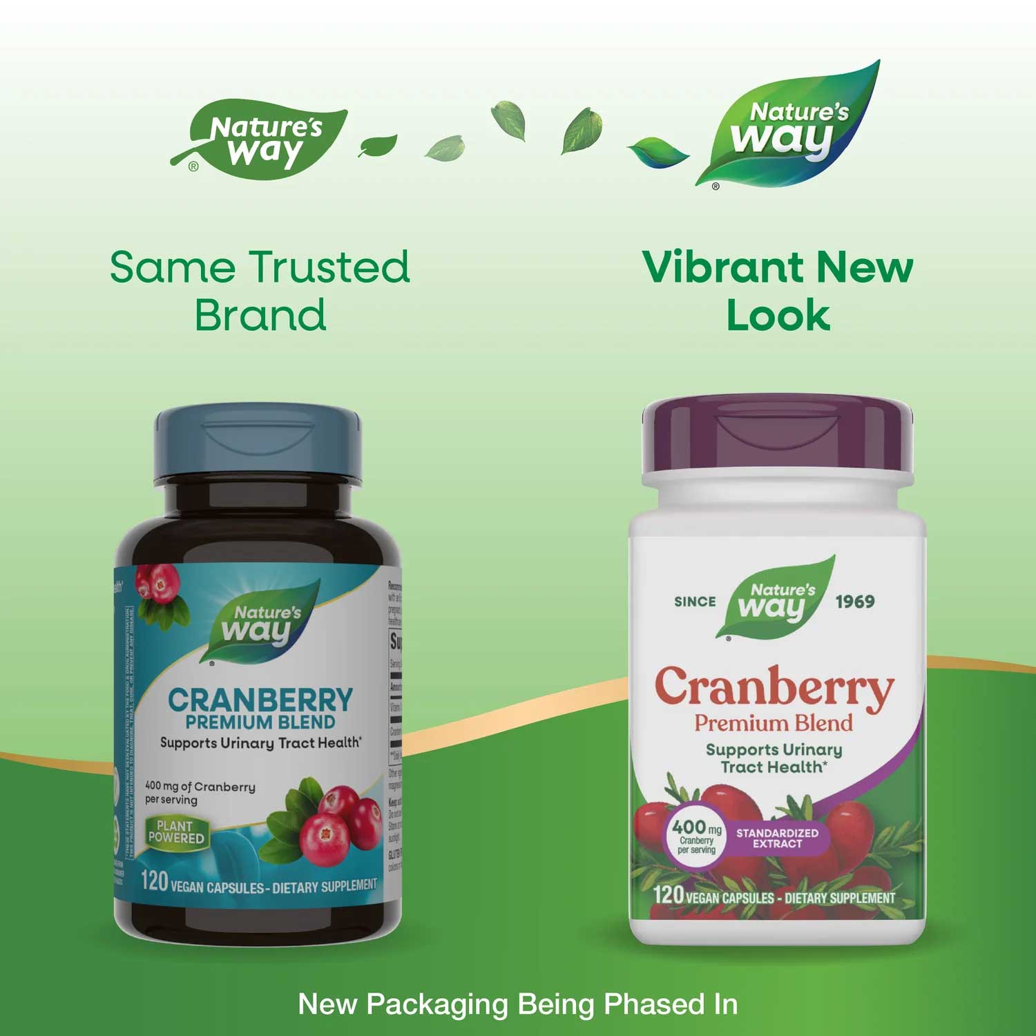 Nature's Way Cranberry Premium Blend New Look
