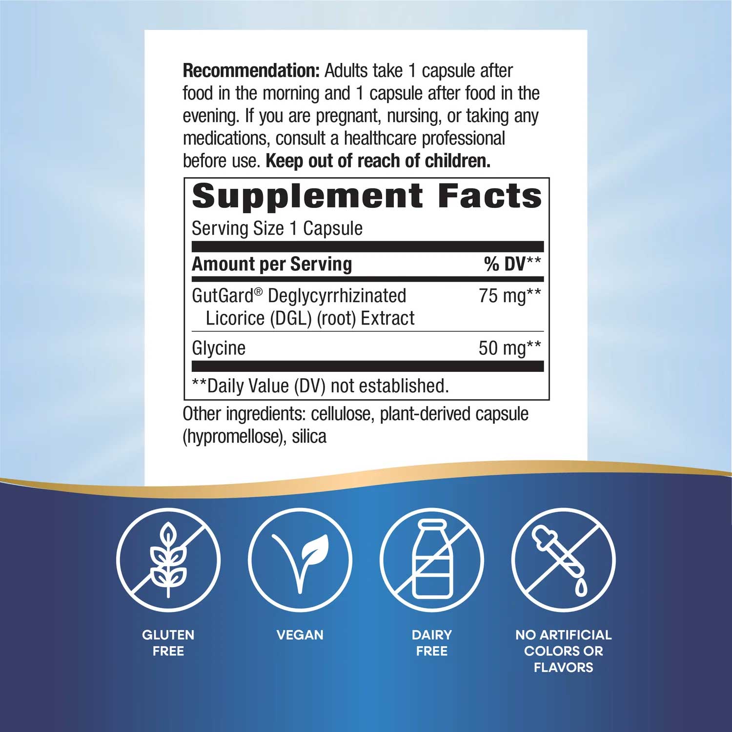 Nature's Way DGL Ultra Ingredients