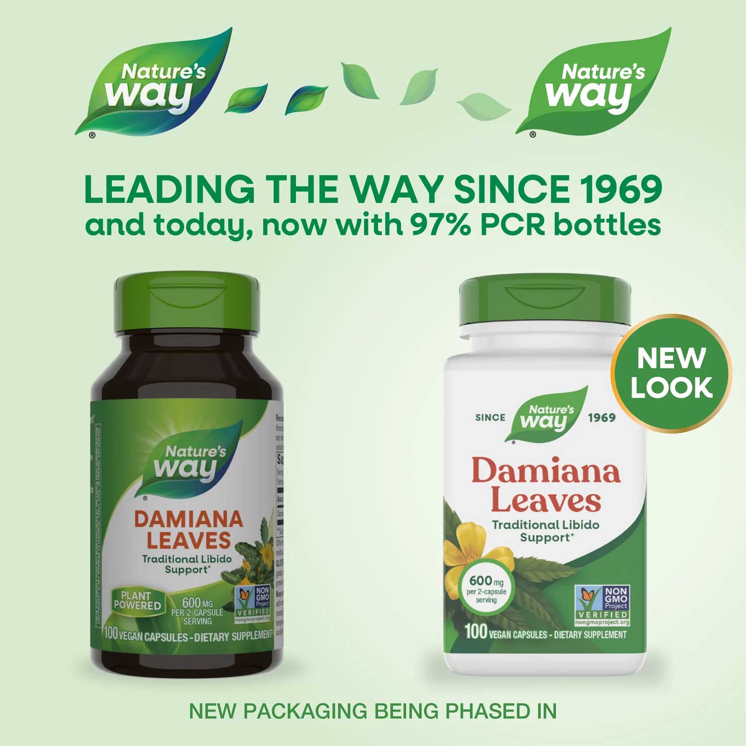 Nature's Way Damiana Leaves New Look