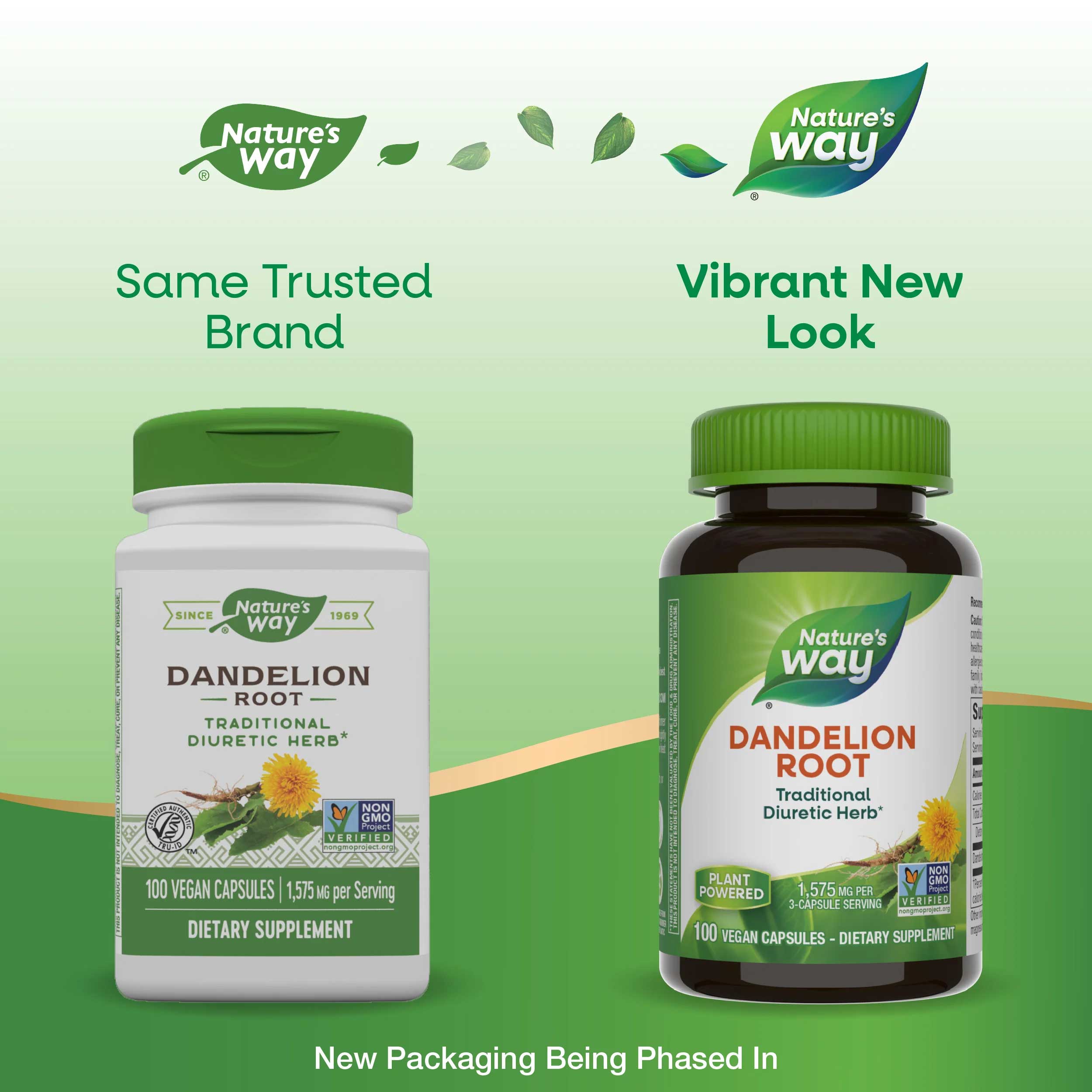 Nature's Way Dandelion Root New Look