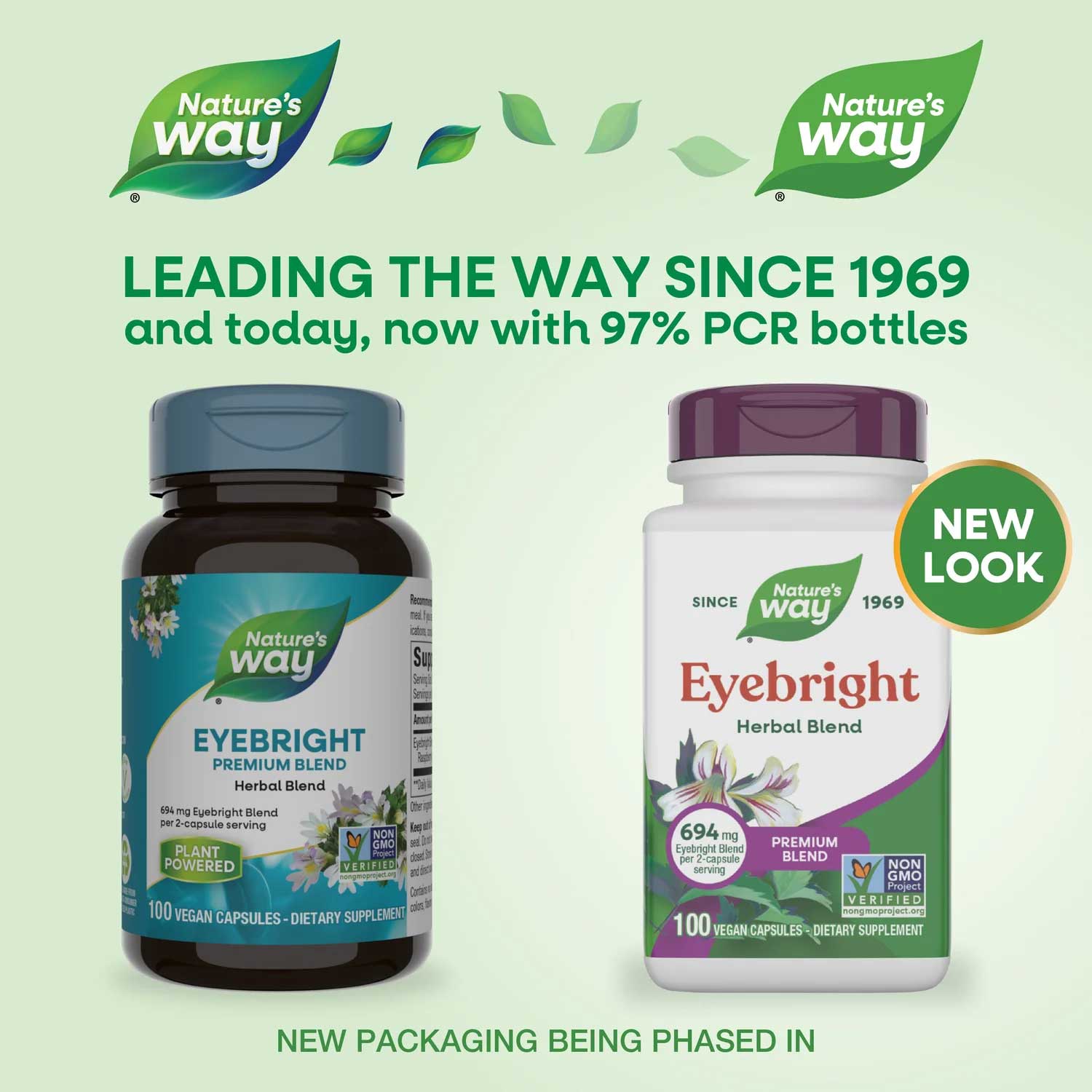 Nature's Way Eyebright Herbal Blend (Premium Blend) New Look