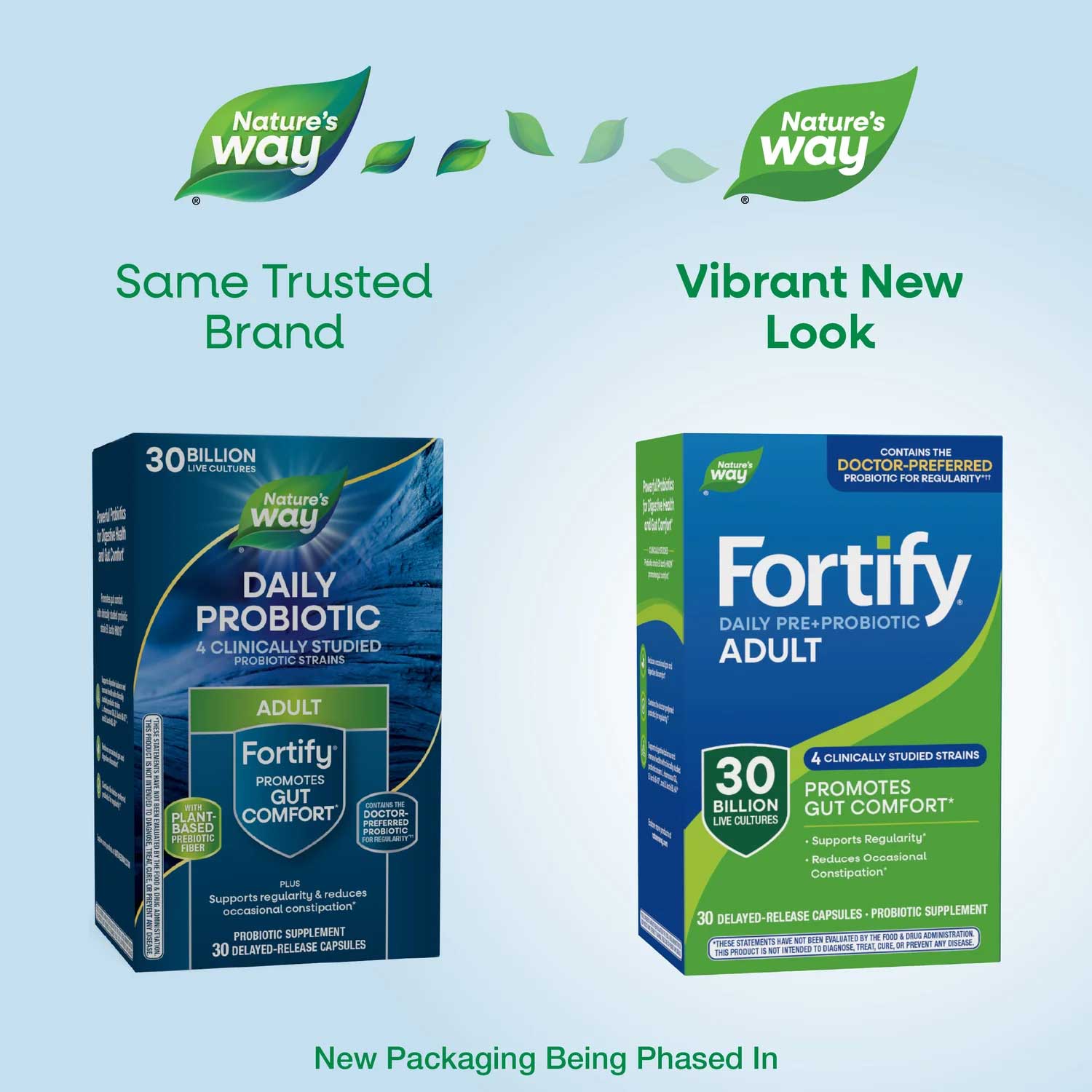 Nature's Way Fortify Daily Probiotic New Look