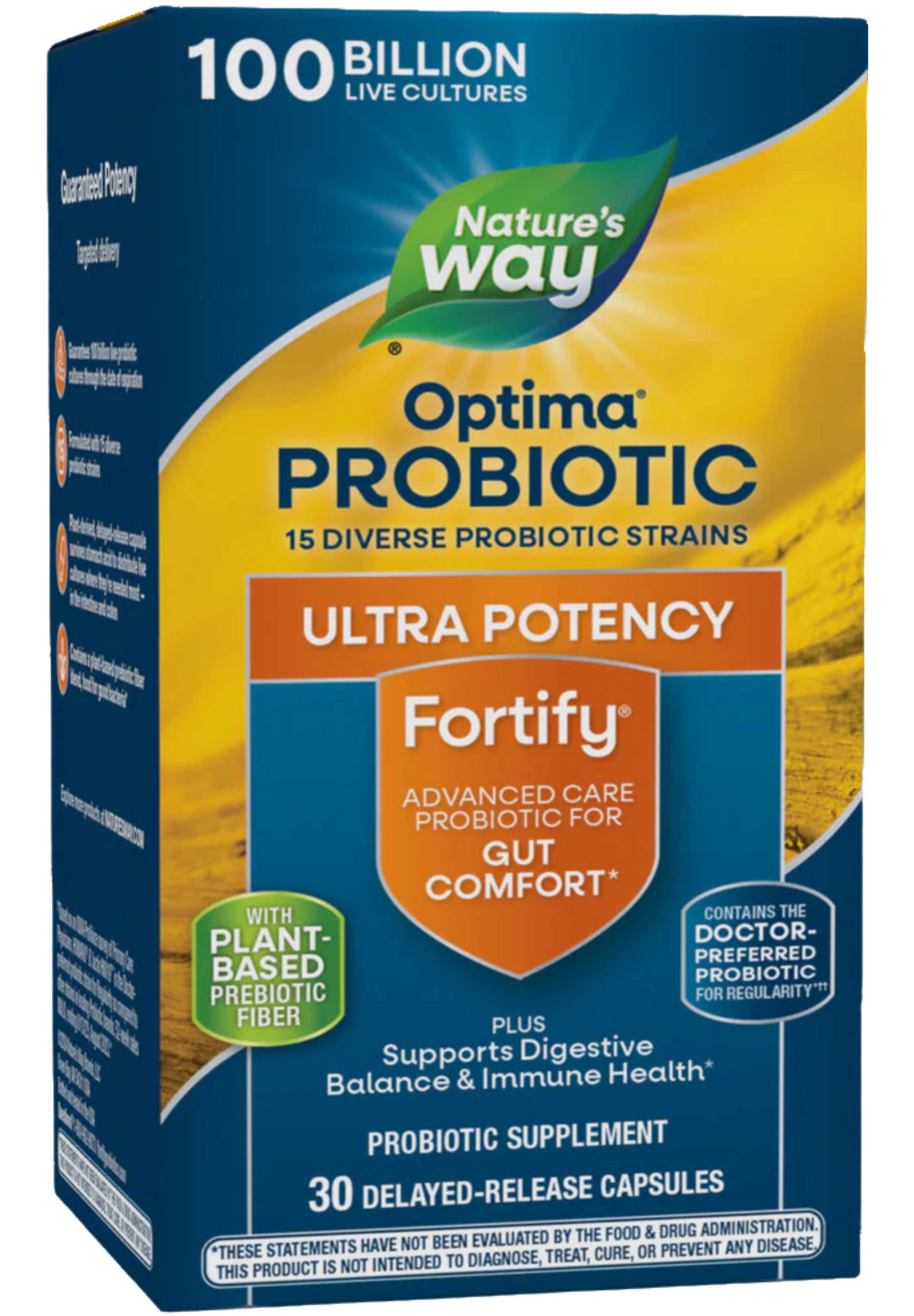Nature's Way Fortify Optima 100 Billion Probiotic