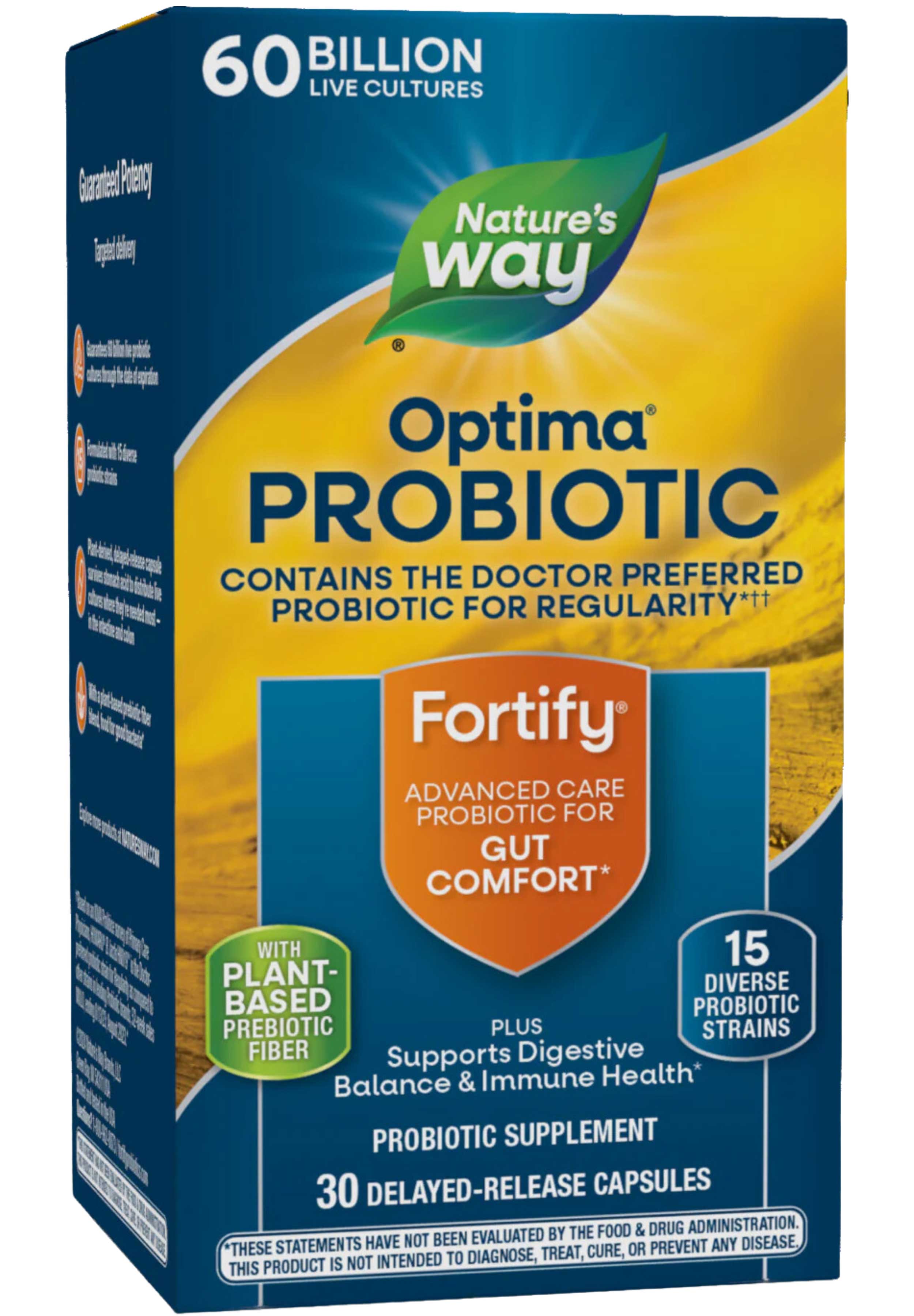Nature's Way Fortify Optima Advanced 60 Billion Probiotic
