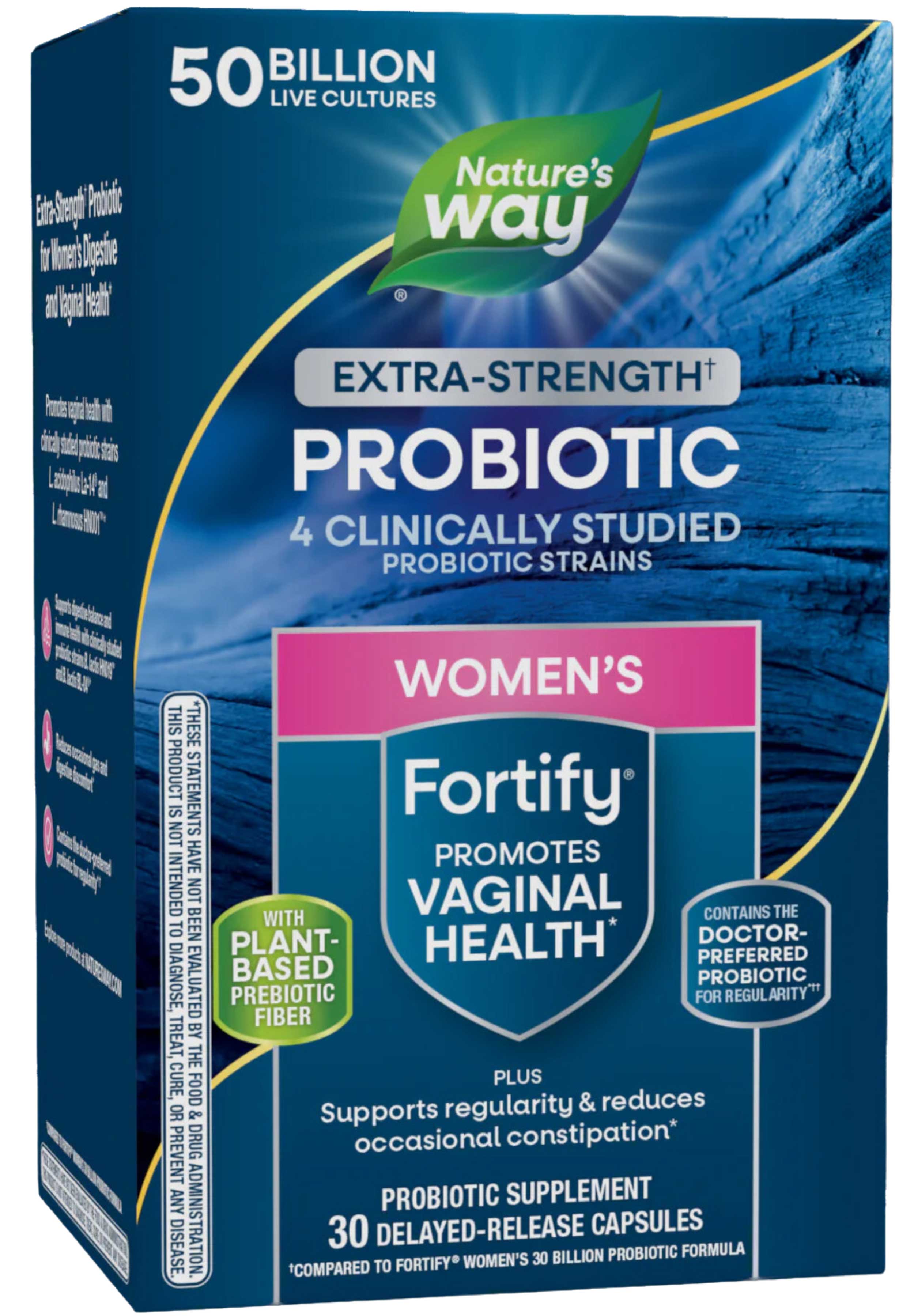 Nature's Way Fortify Women's 50 Billion Extra-Strength Probiotic