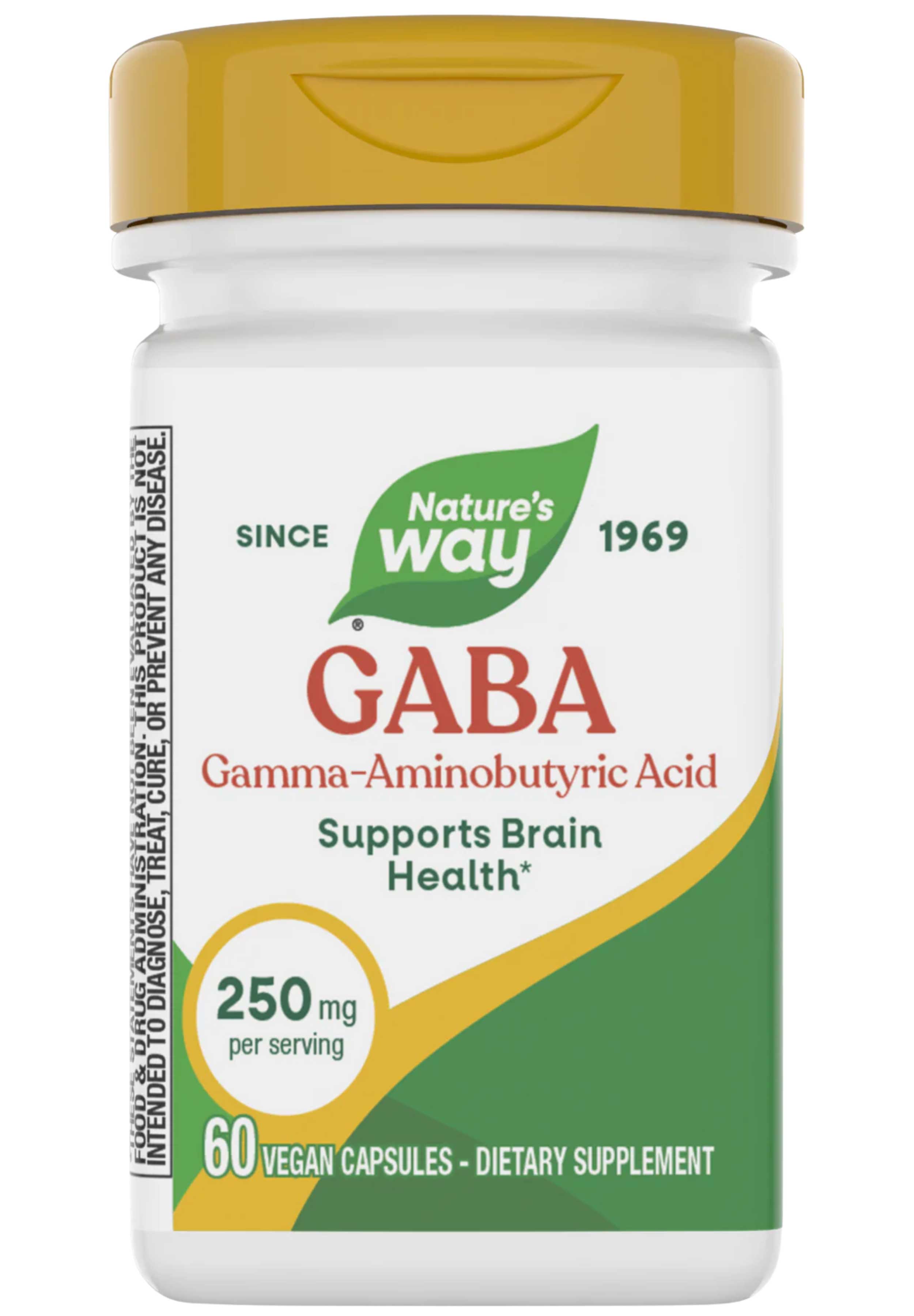 Nature's Way GABA (Formerly Enzymatic Therapy GABA)