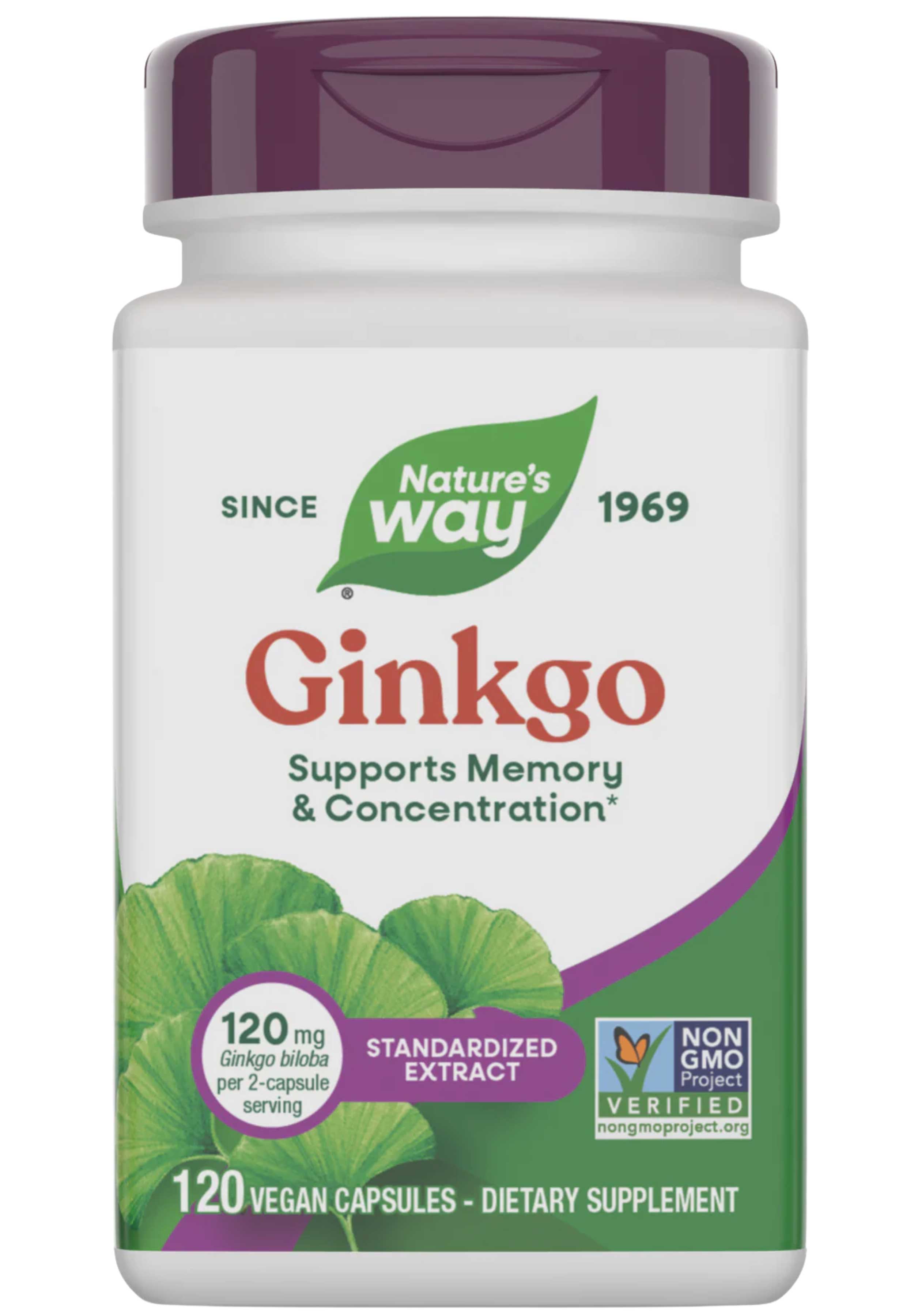 Nature's Way Ginkgo Standardized Extract