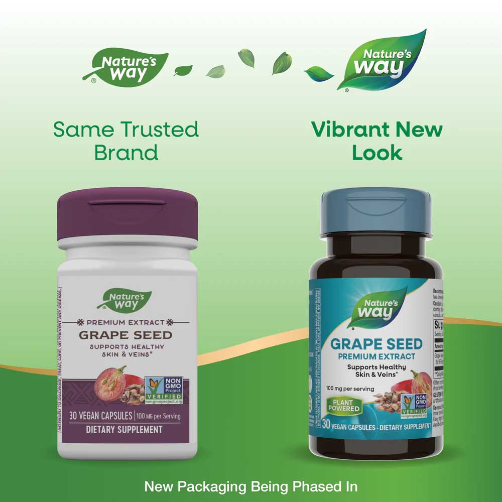 Nature's Way Grape Seed New Look