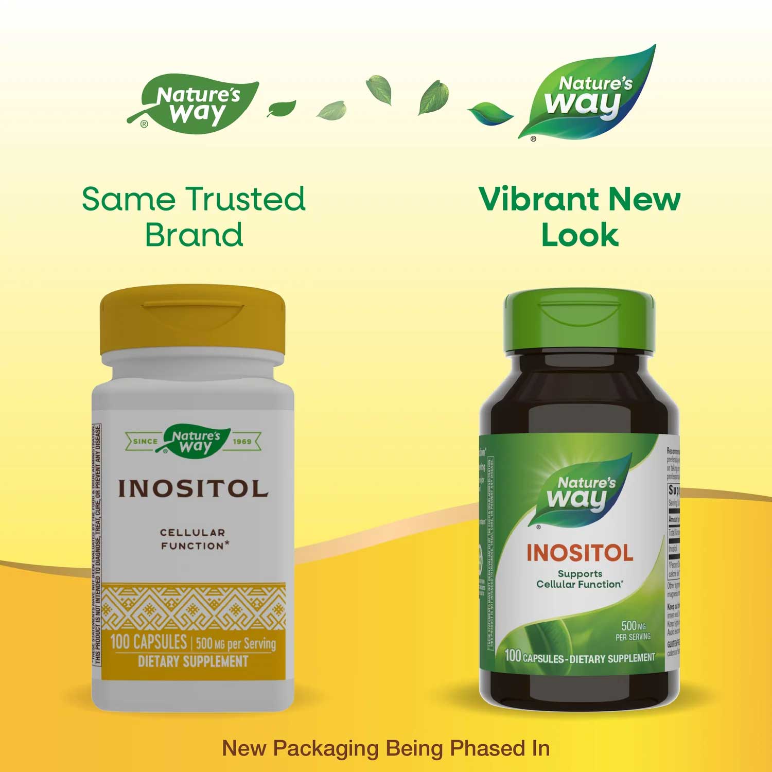 Nature's Way Inositol 500 mg New Look