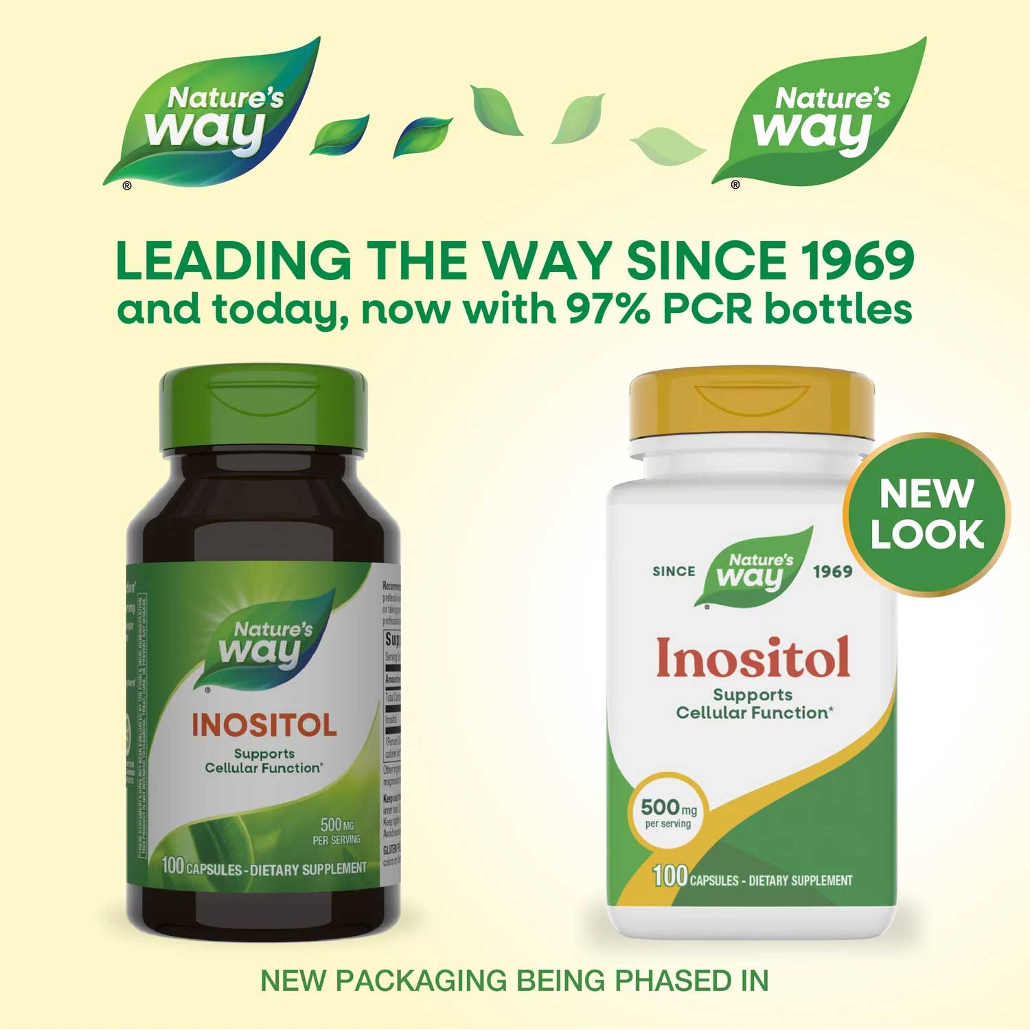 Nature's Way Inositol 500 mg New Look