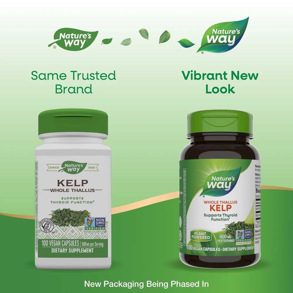 Nature's Way Kelp New Look