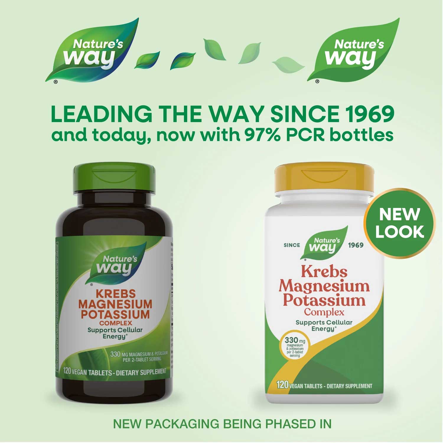 Nature's Way Krebs Magnesium Potassium Complex New Look