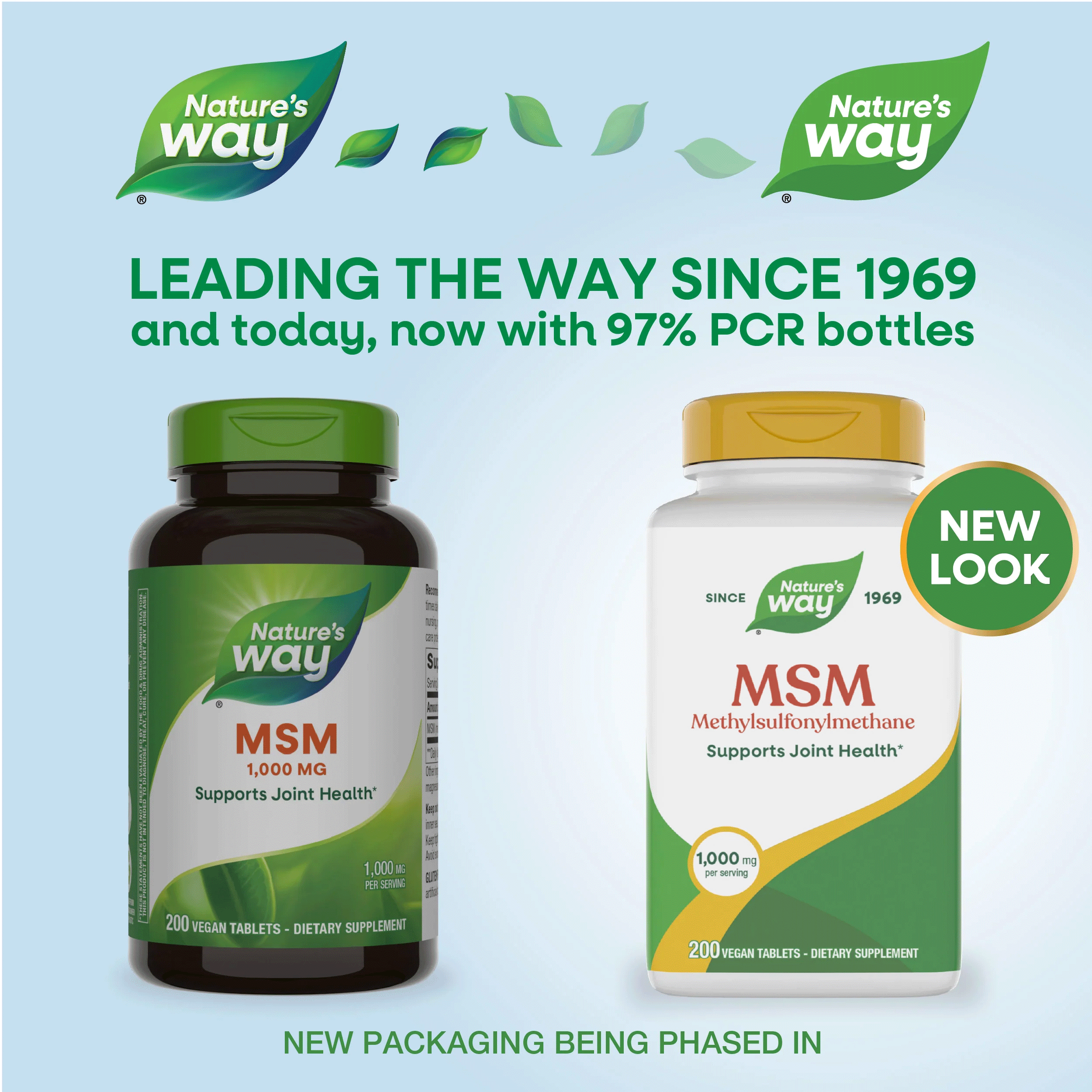 Nature's Way MSM 1000 mg New Look