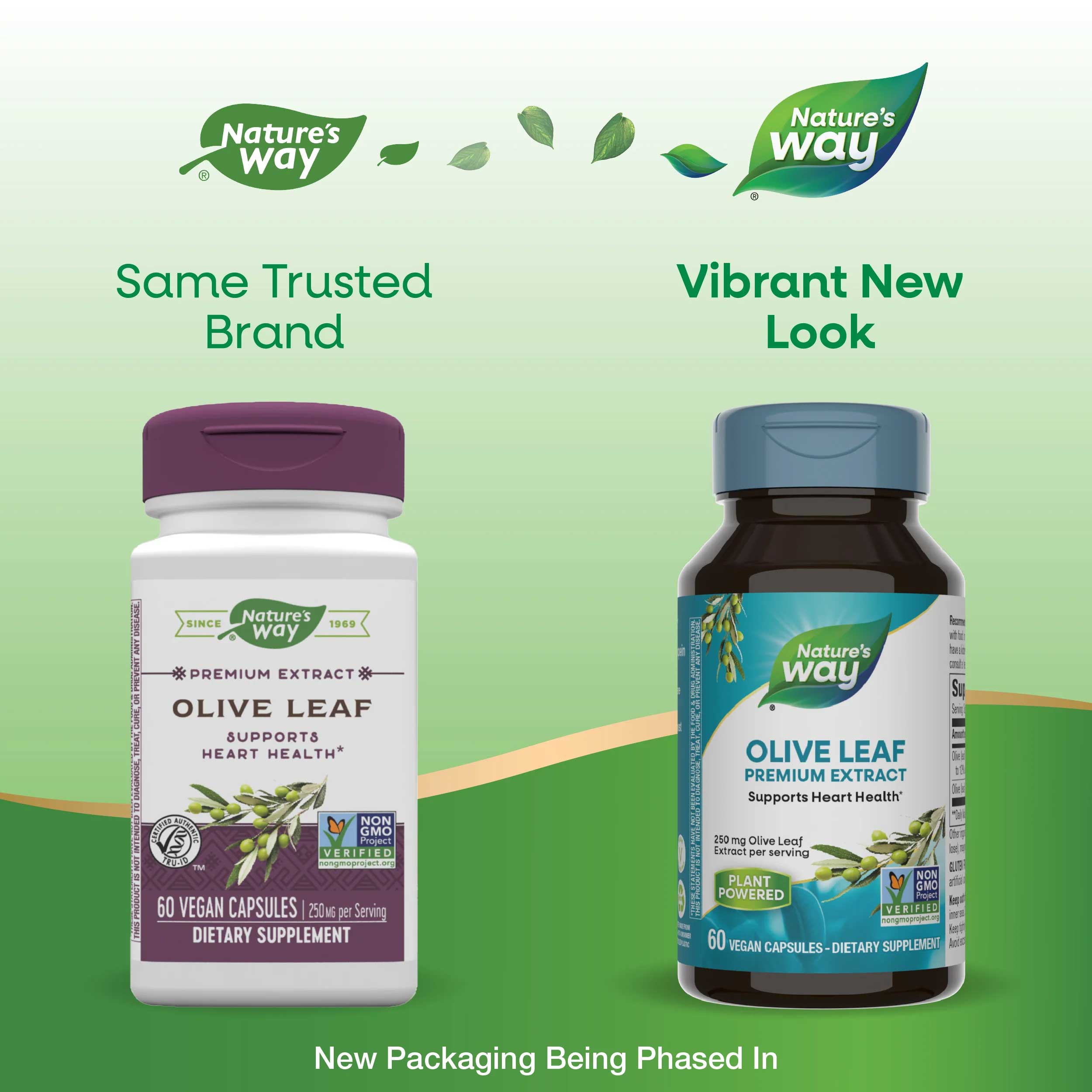 Nature's Way Olive Leaf Premium Extract New Look