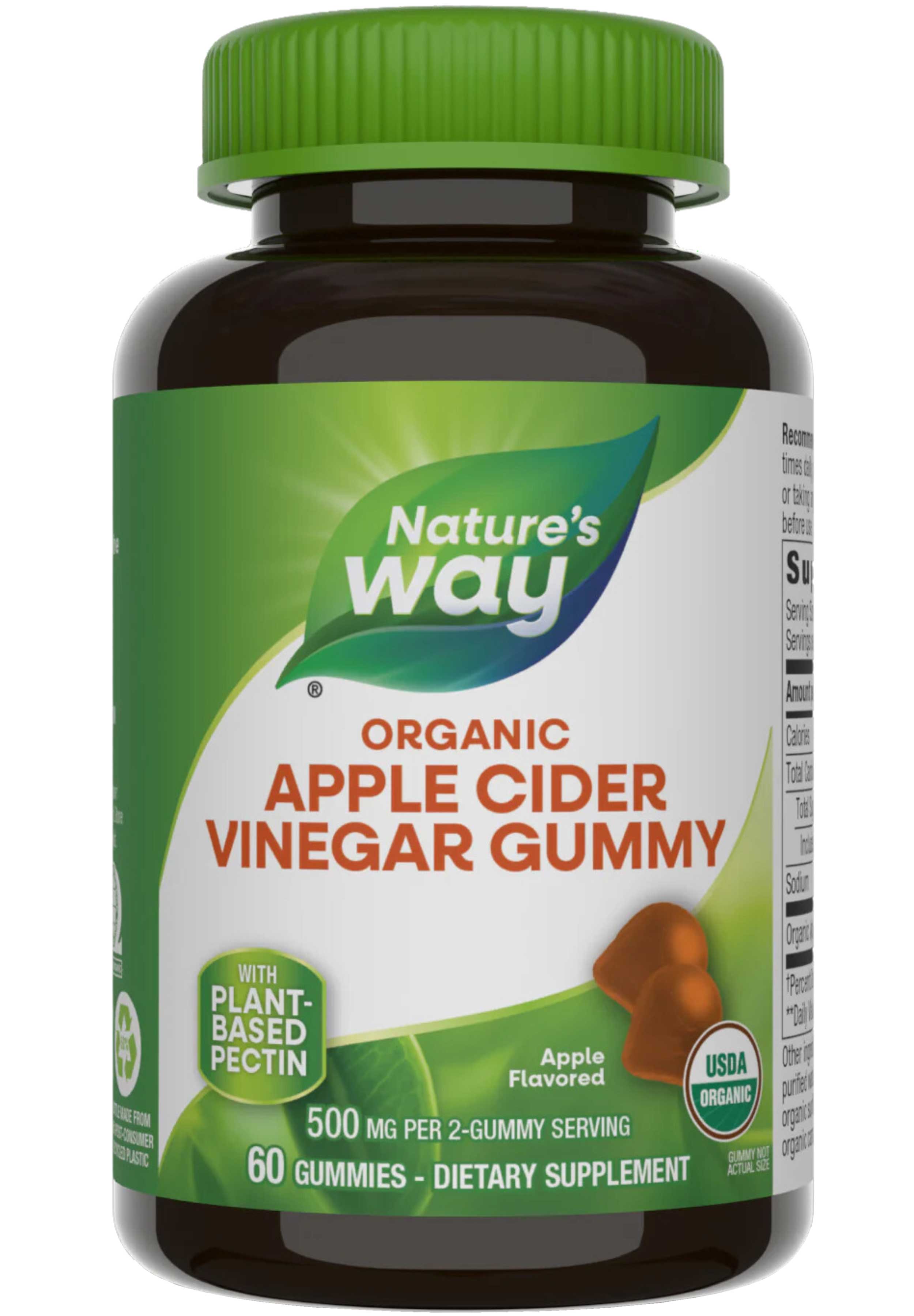 Nature's Way Organic Apple Cider Vinegar Gummy