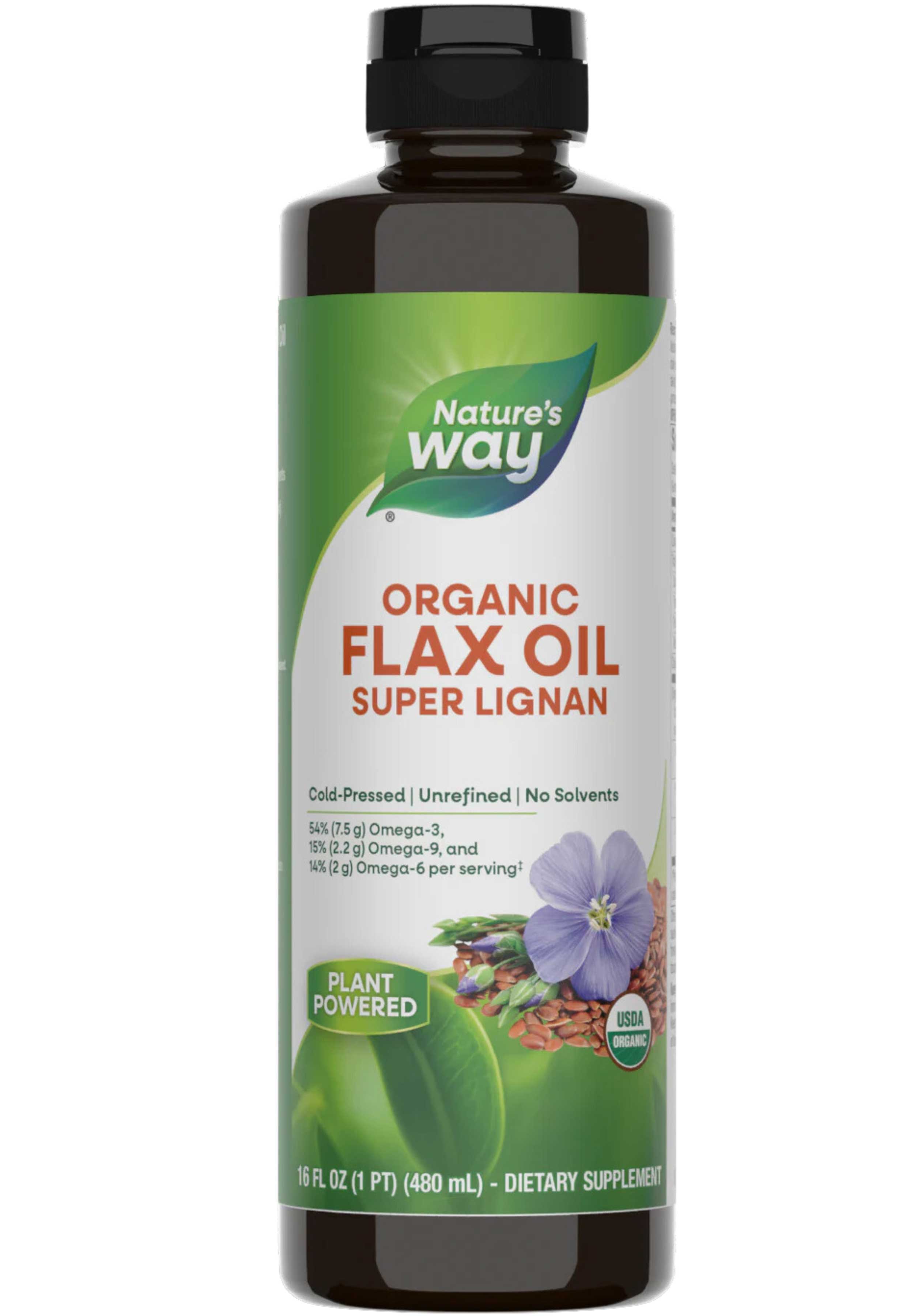 Nature's Way Organic Flax Oil Super Lignan