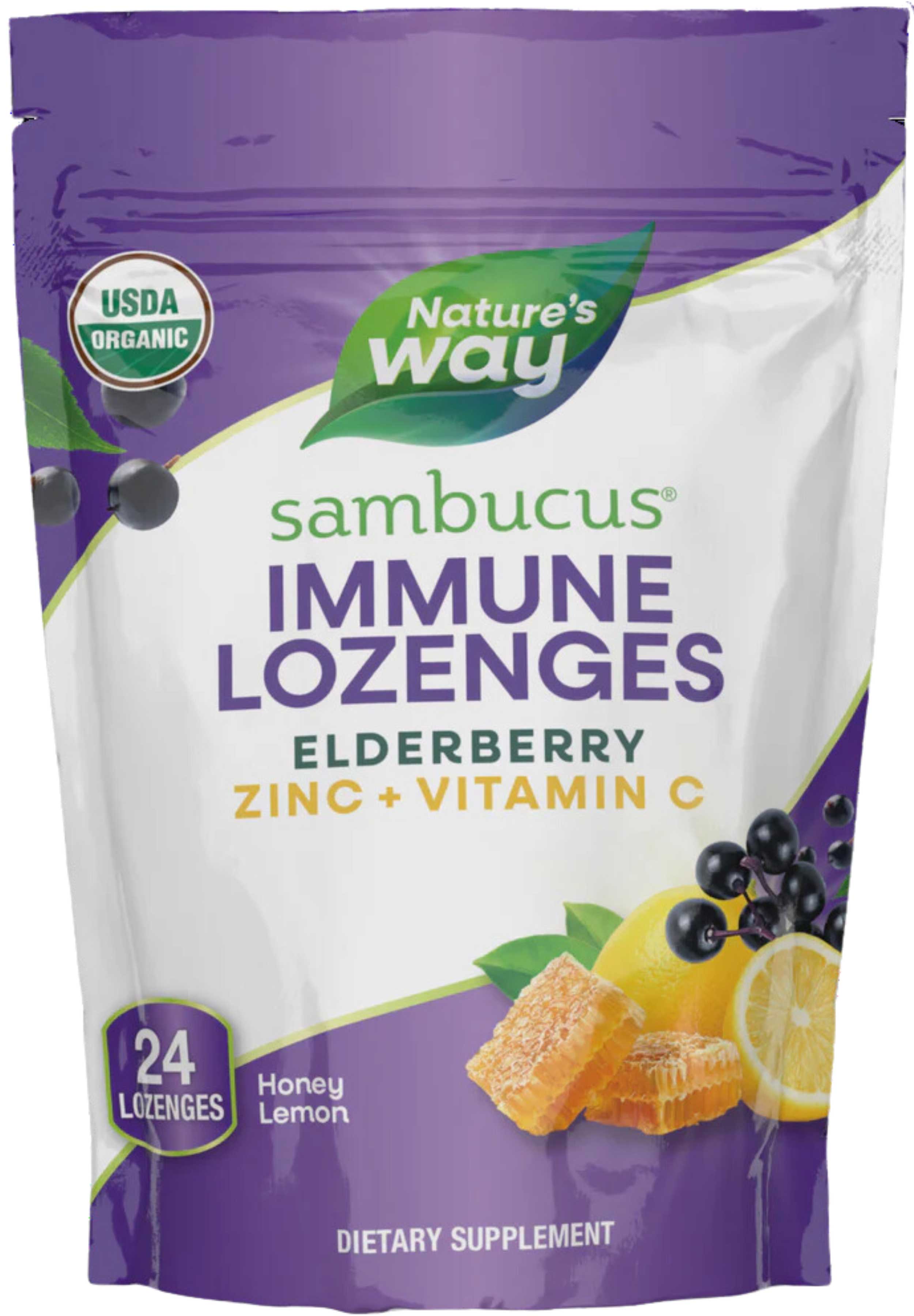 Nature's Way Sambucus Zinc Lozenges