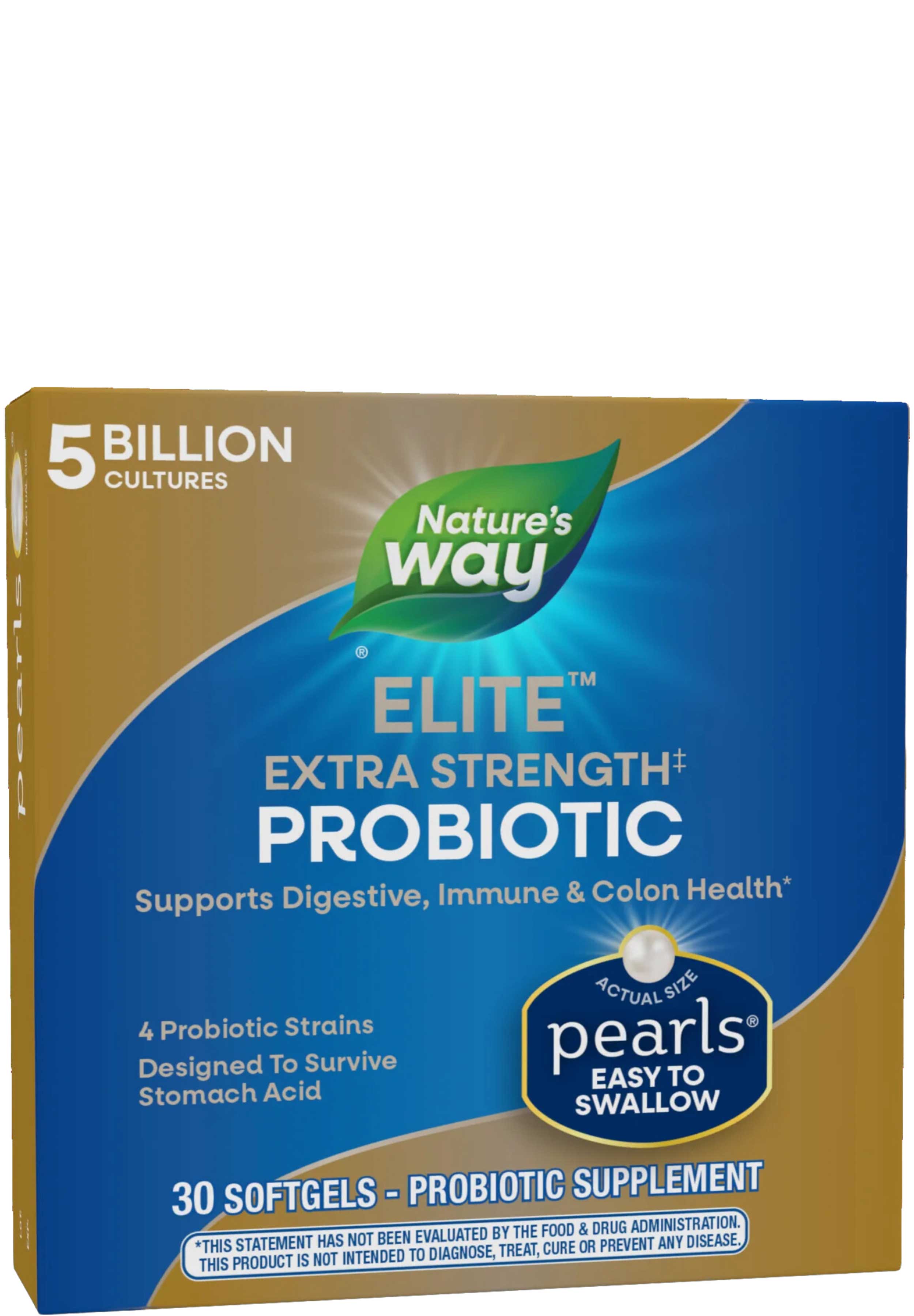 Nature's Way Pearls Elite Extra Strength Probiotic