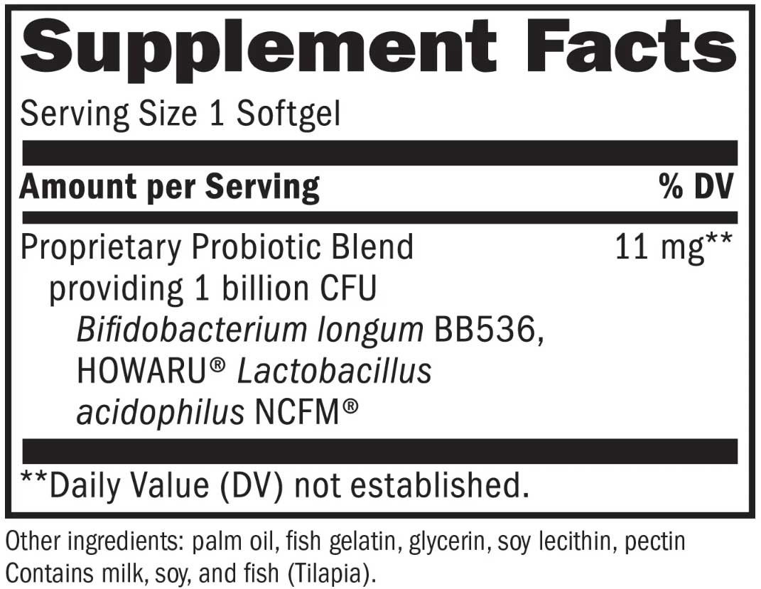 Nature's Way Probiotic Pearls Acidophilus - Digestive Health Ingredients