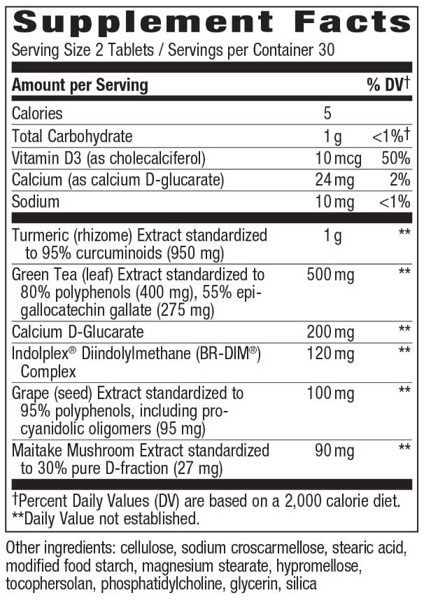 Nature's Way Protective Breast Formula Ingredients