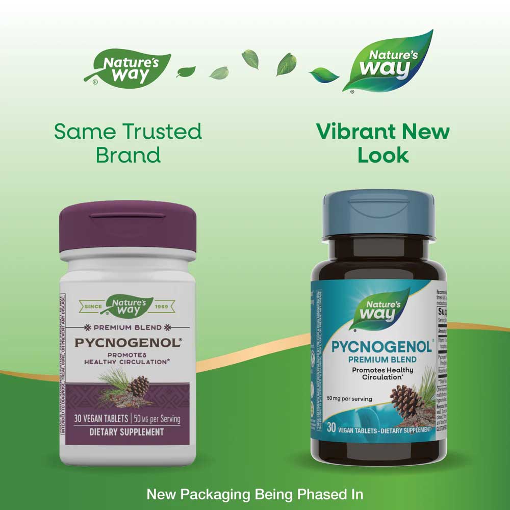 Nature's Way Pycnogenol New Look