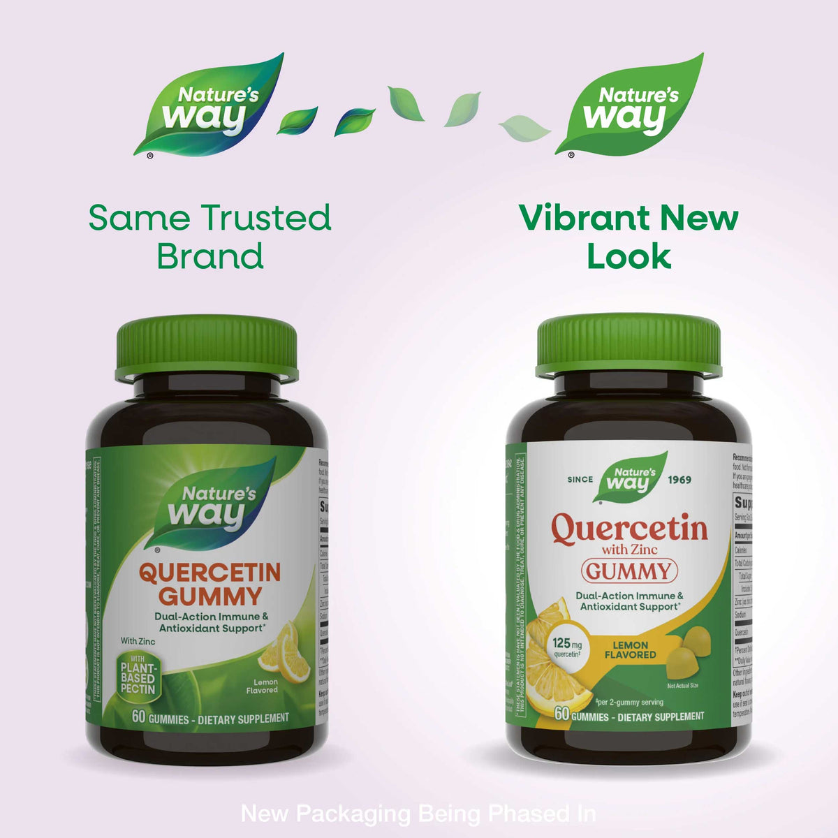 Nature's Way Quercetin with Zinc Gummy New Look
