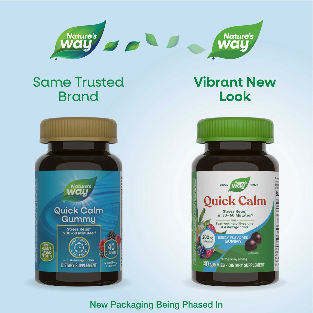 Nature's Way Quick Calm Gummy New Look