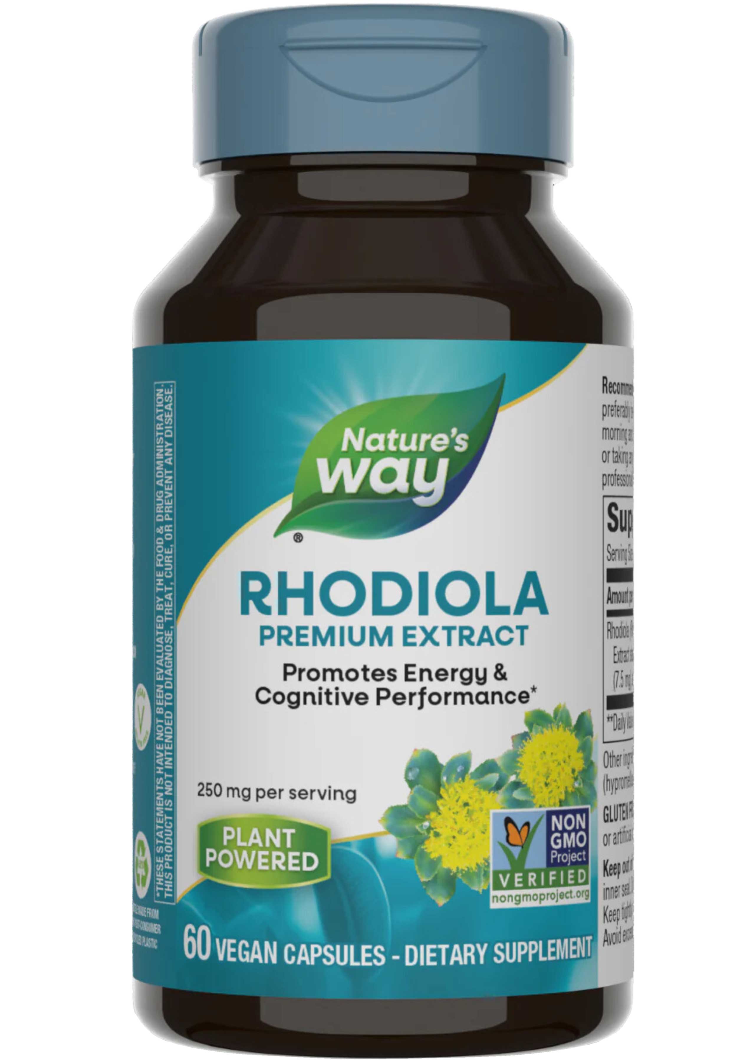 Nature's Way Rhodiola Premium Extract (Rhodiola Rosea)
