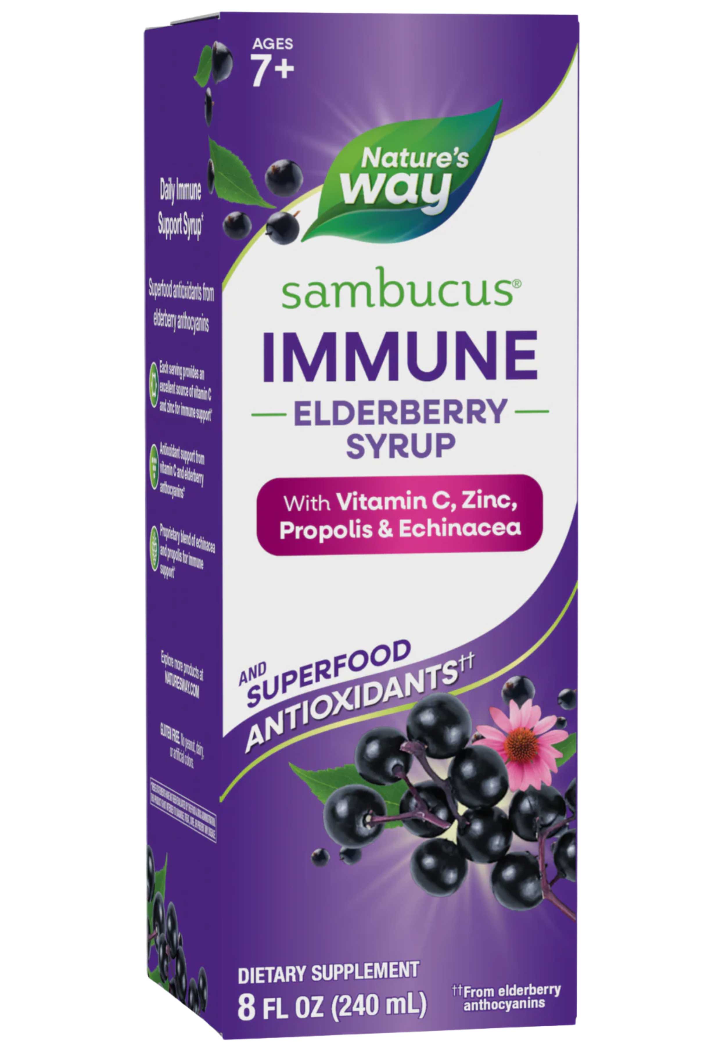 Nature's Way Sambucus Immune Elderberry Syrup
