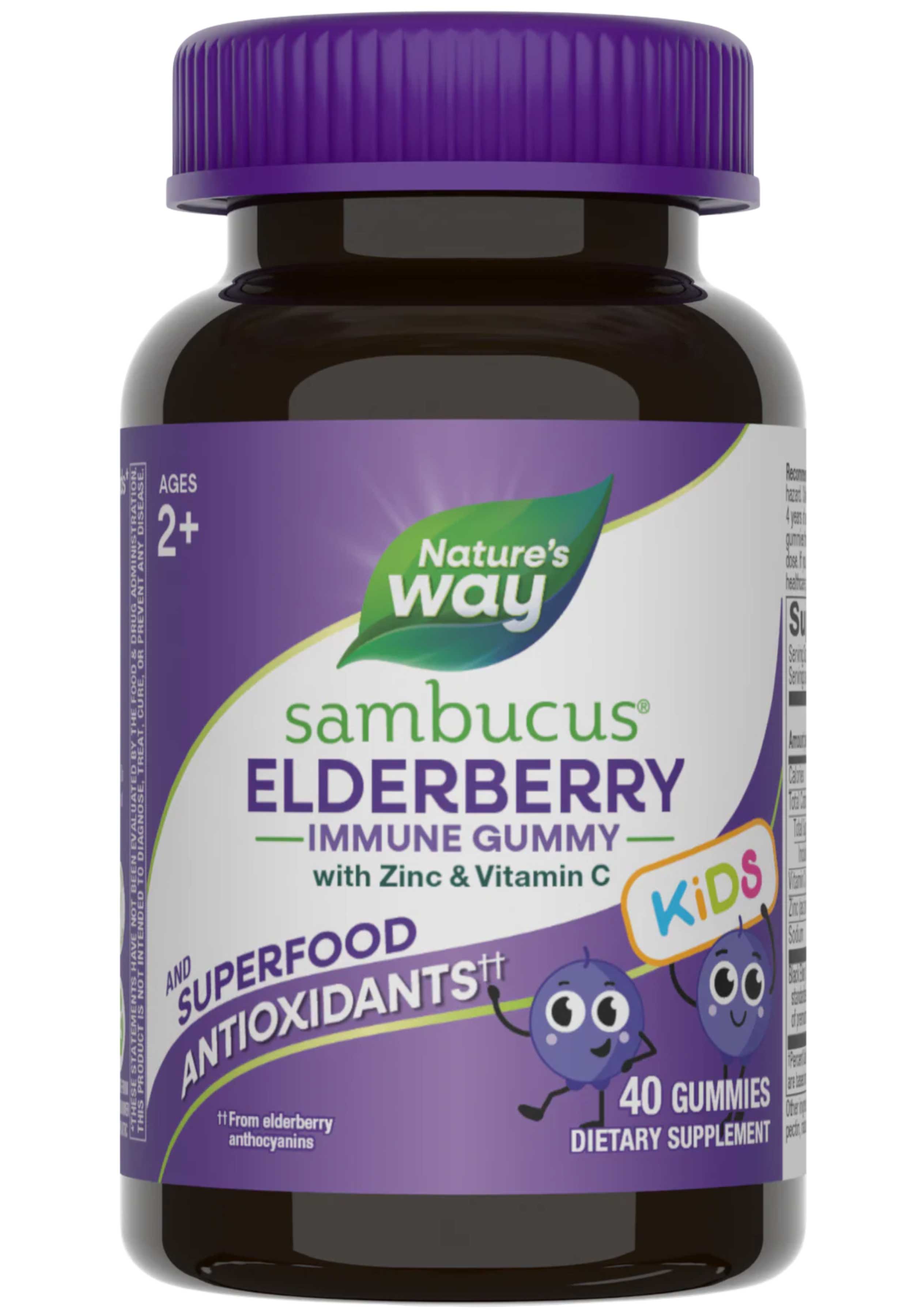 Nature's Way Sambucus Kids Immune Gummies