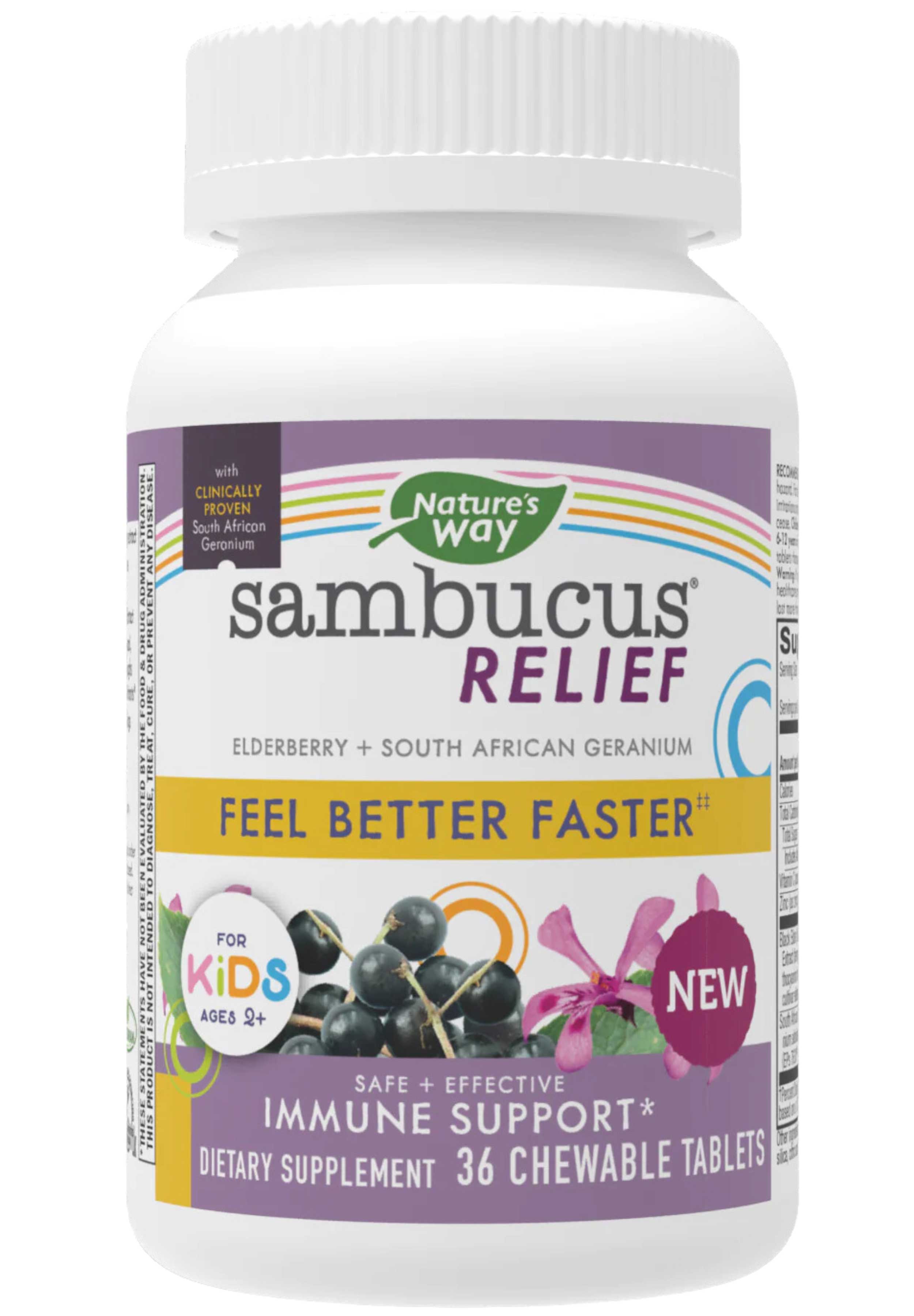 Nature's Way Sambucus Relief for Kids