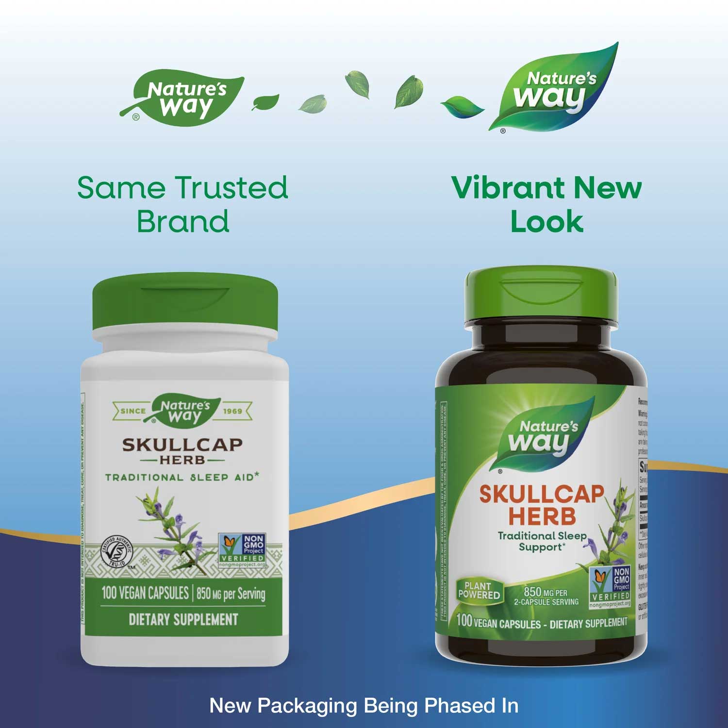 Nature's Way Skullcap Herb New Look