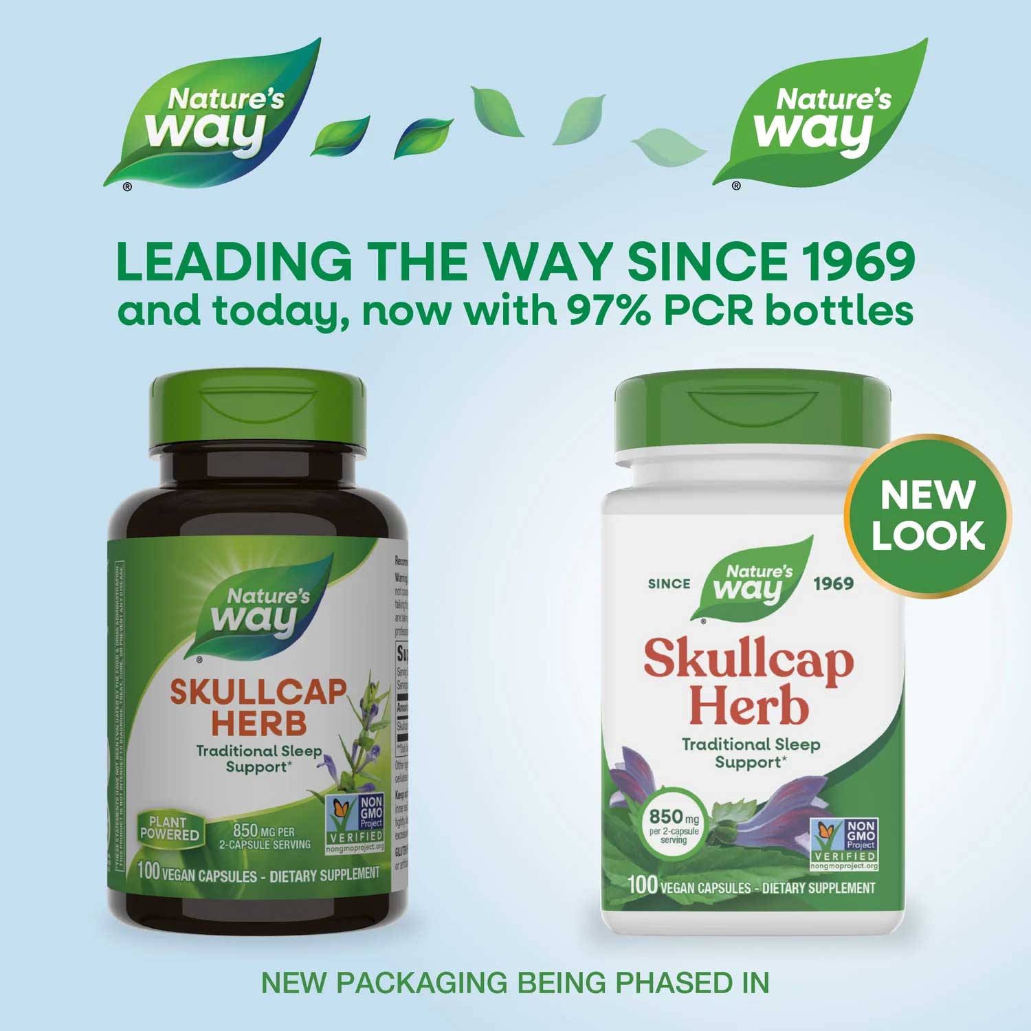 Nature's Way Skullcap Herb New Look