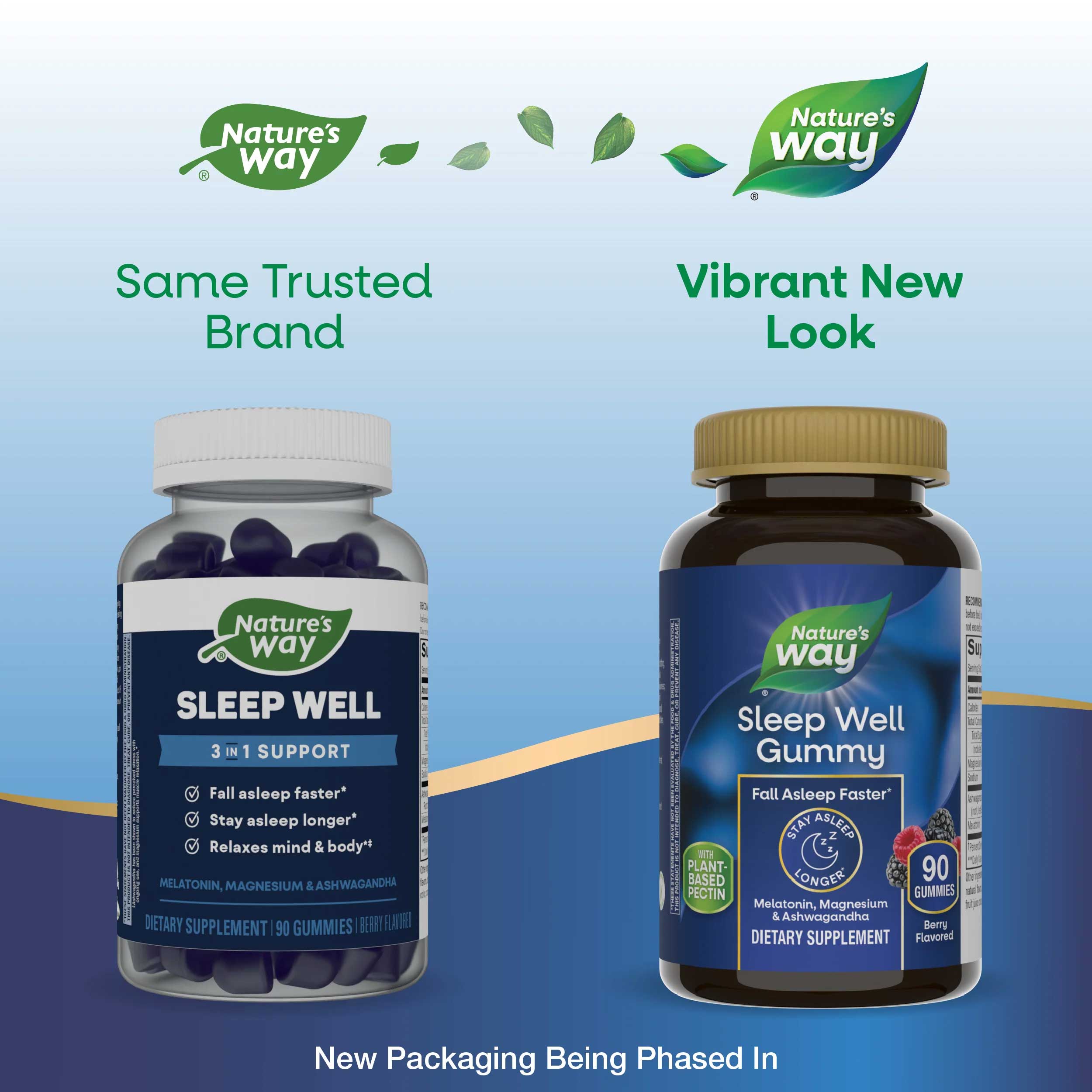 Nature's Way Sleep Well Gummies New Look