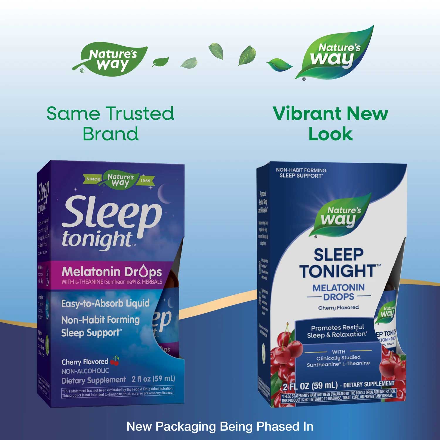 Nature's Way Sleep Tonight Melatonin Drops New Look