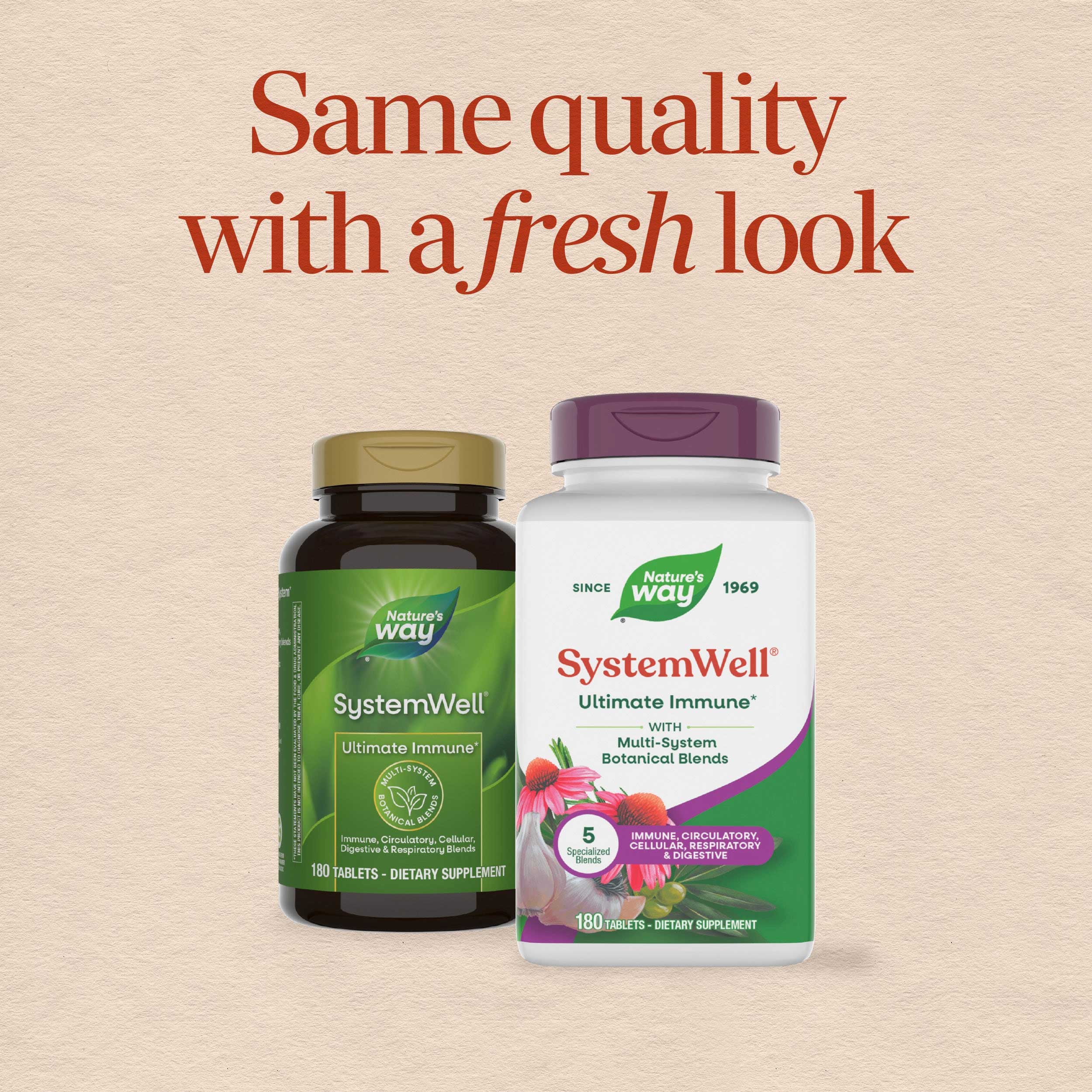 Nature's Way SystemWell Ultimate Immune New Look