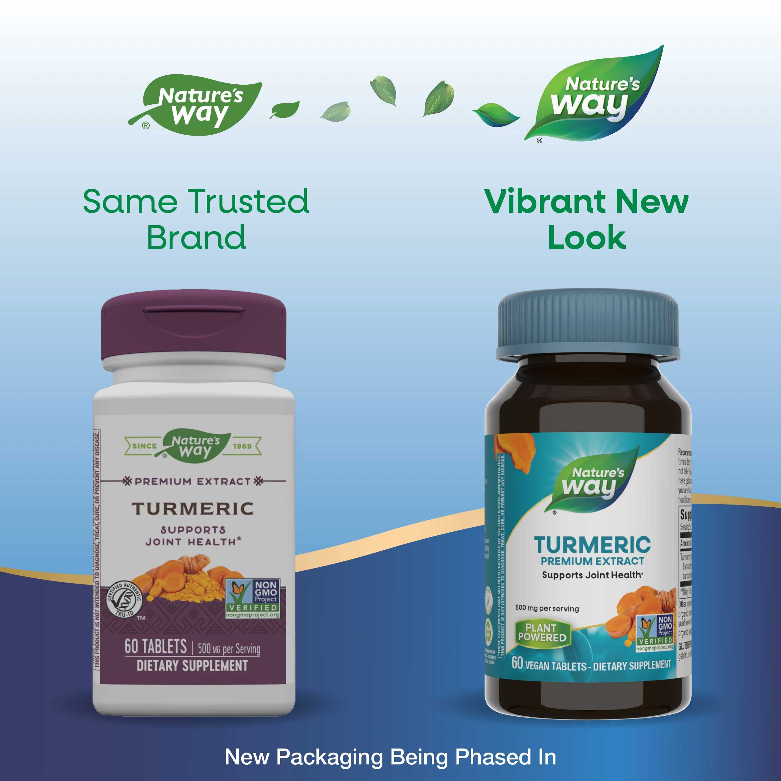 Nature's Way Turmeric Premium Extract New Look