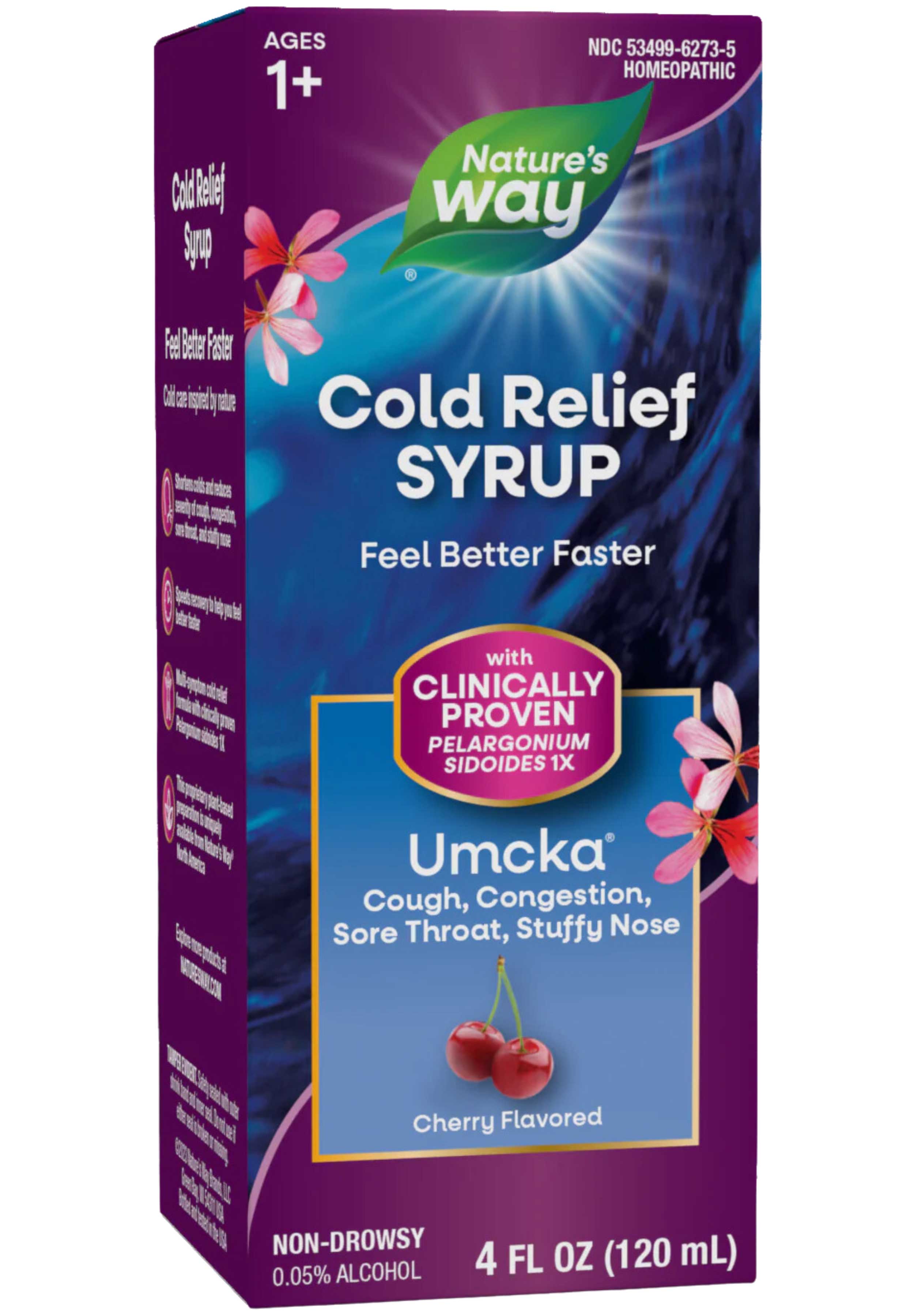 Nature's Way Cold Relief (Formerly Umcka ColdCare) Syrup (Cherry)