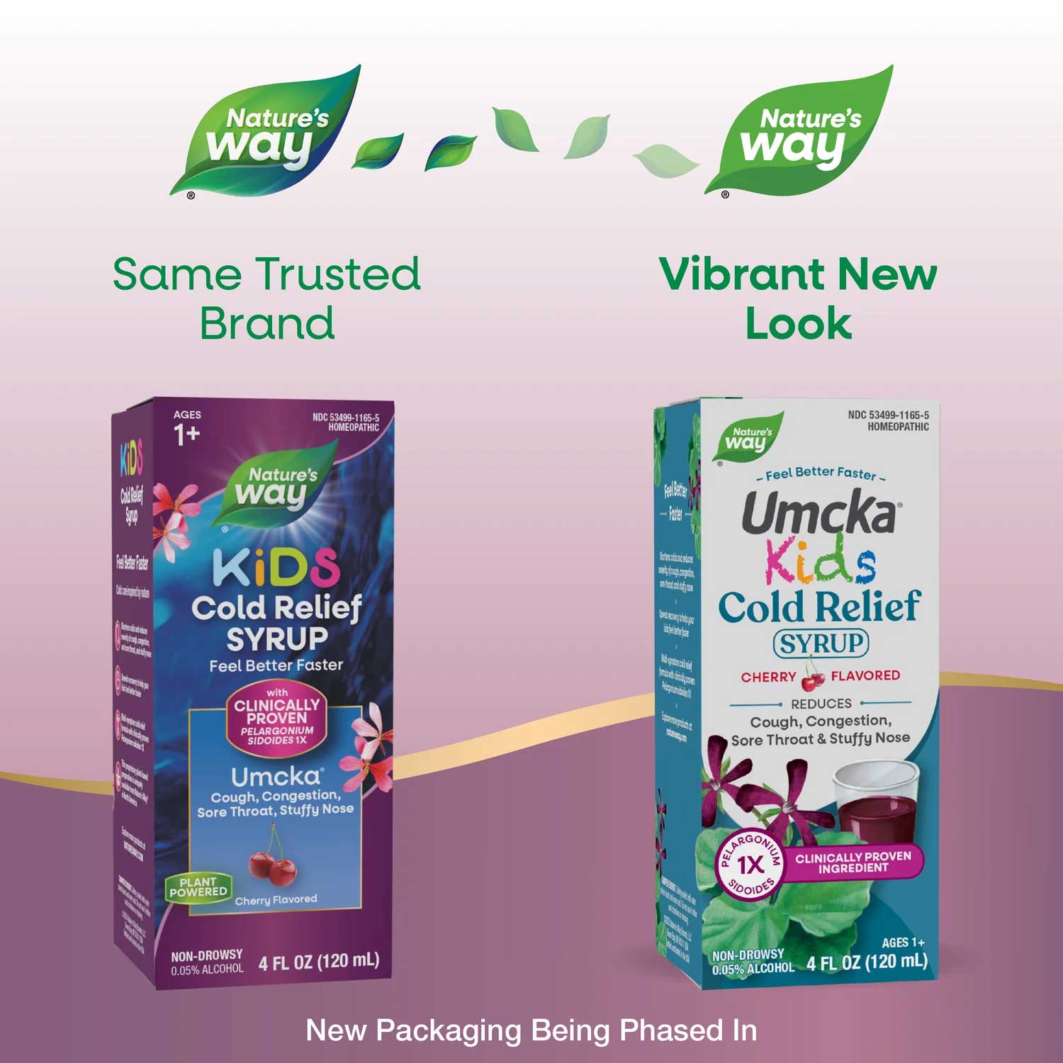 Nature's Way Umcka Kids Cold Relief Syrup New Look