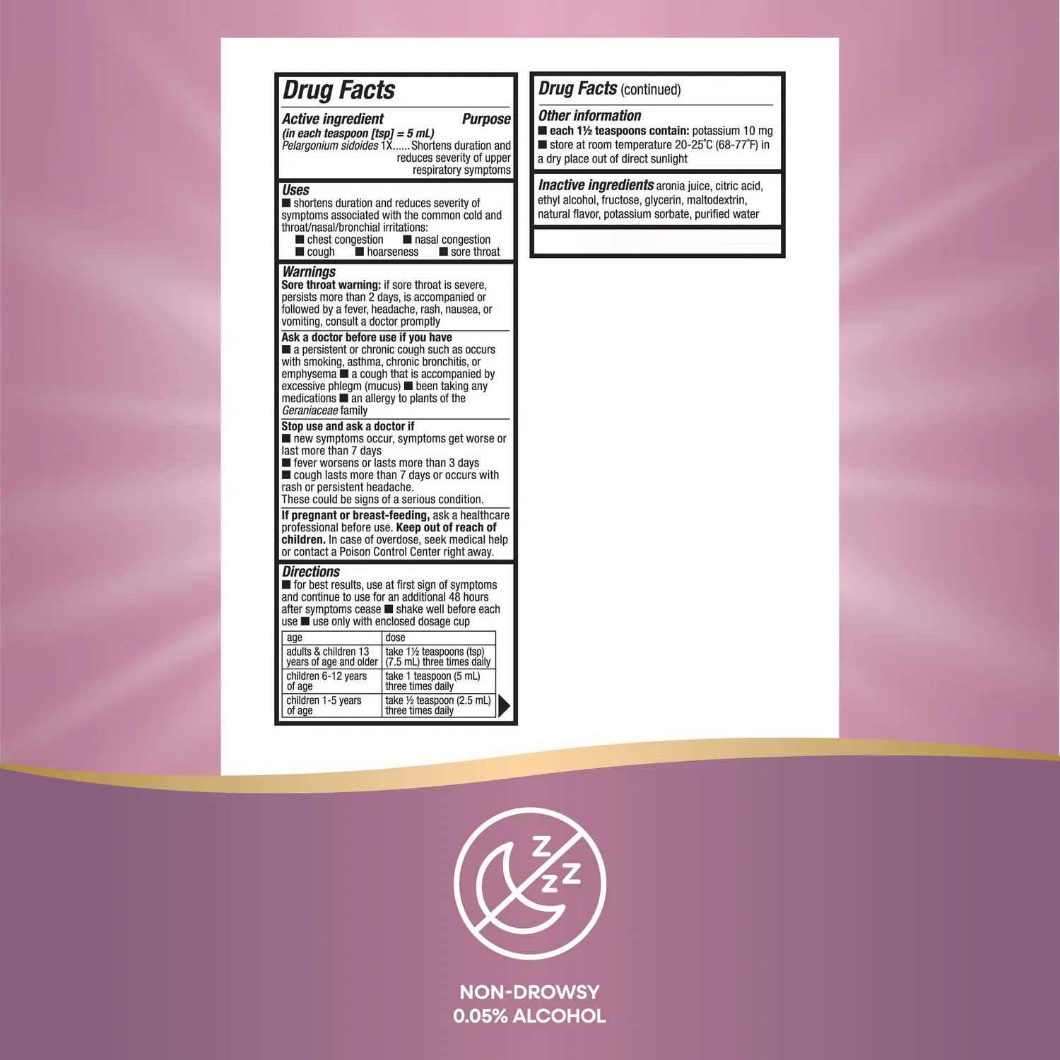 Nature's Way Umcka Kids Cold Relief Syrup