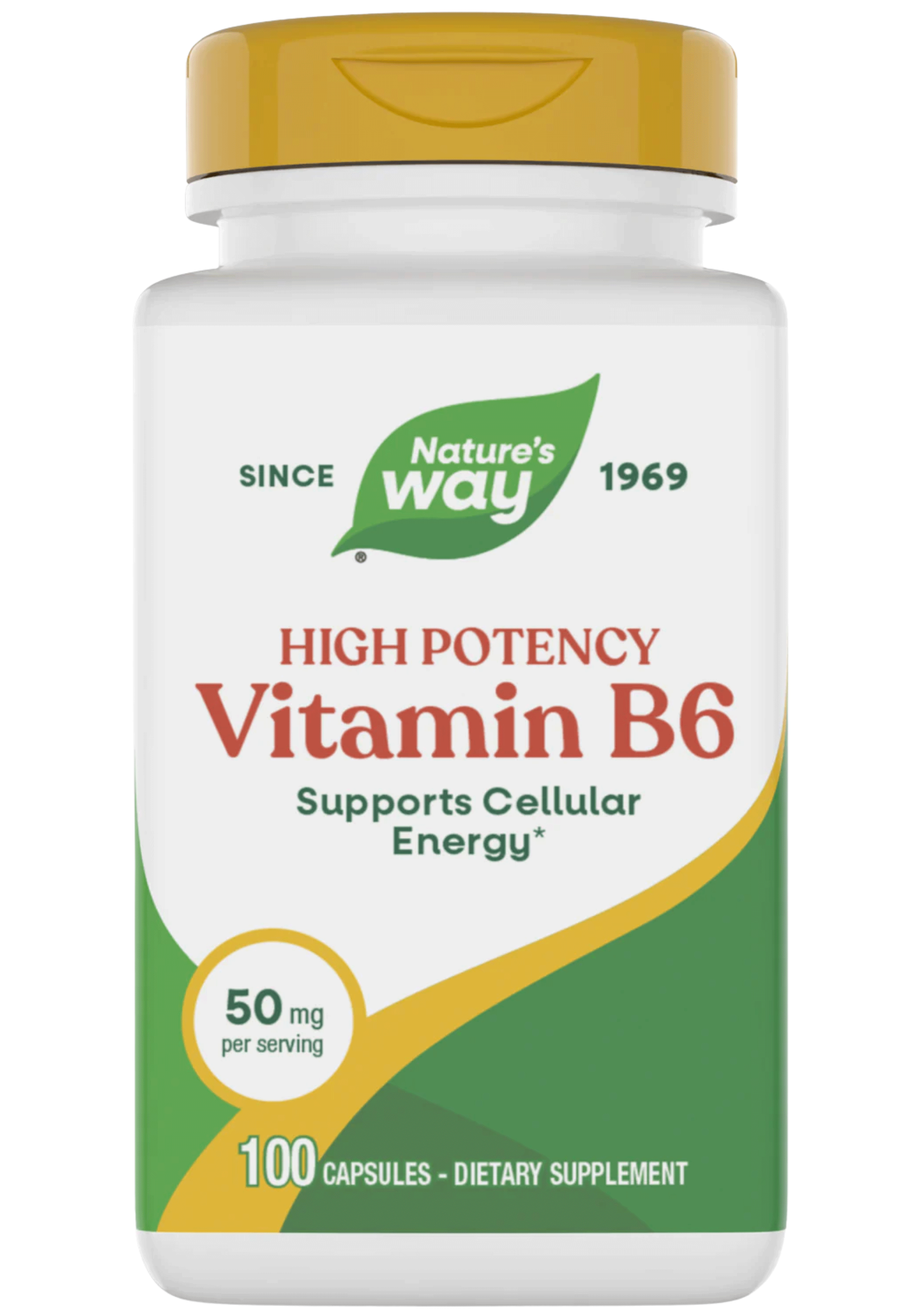 Nature's Way Vitamin B6 50 mg