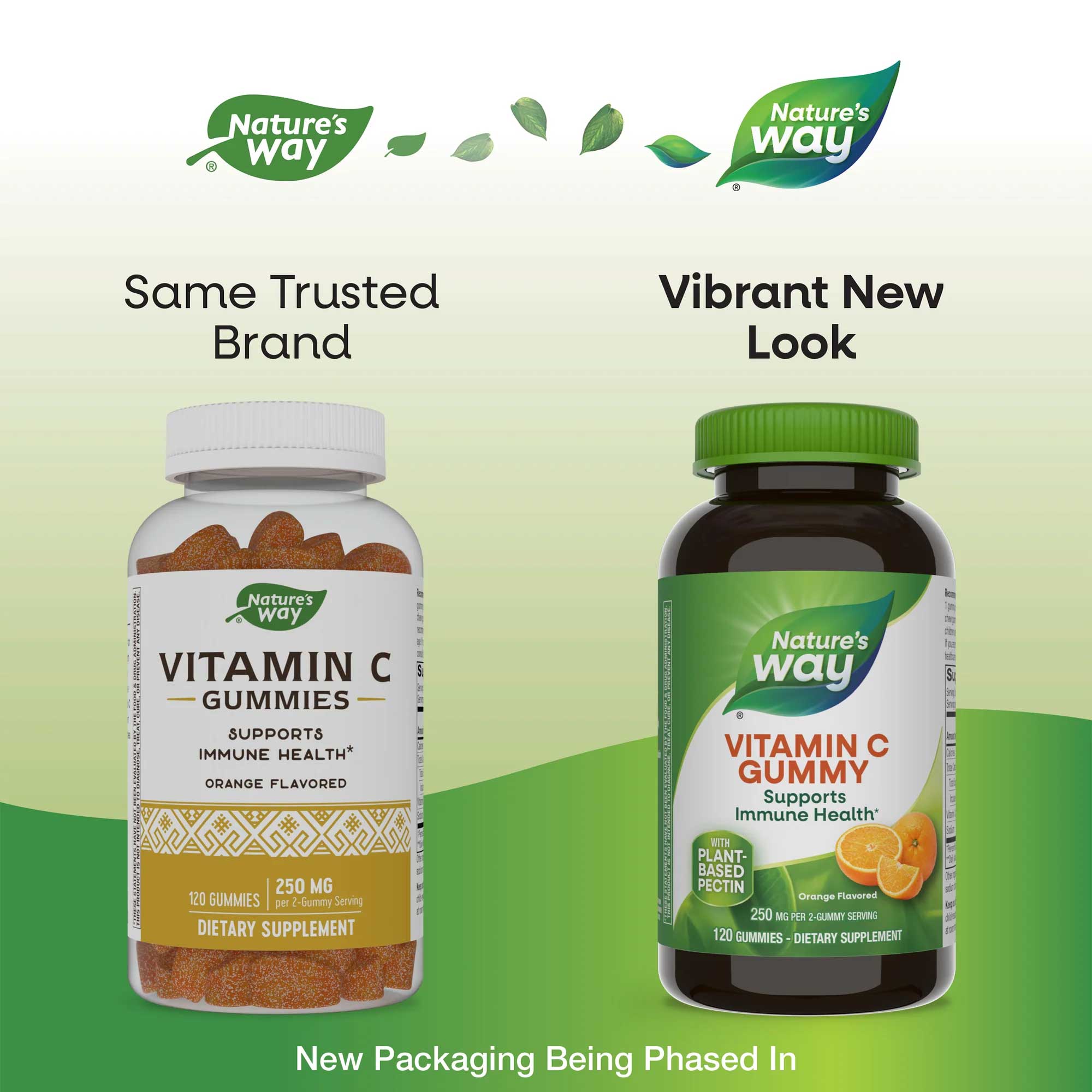 Nature's Way Vitamin C Gummy New Look